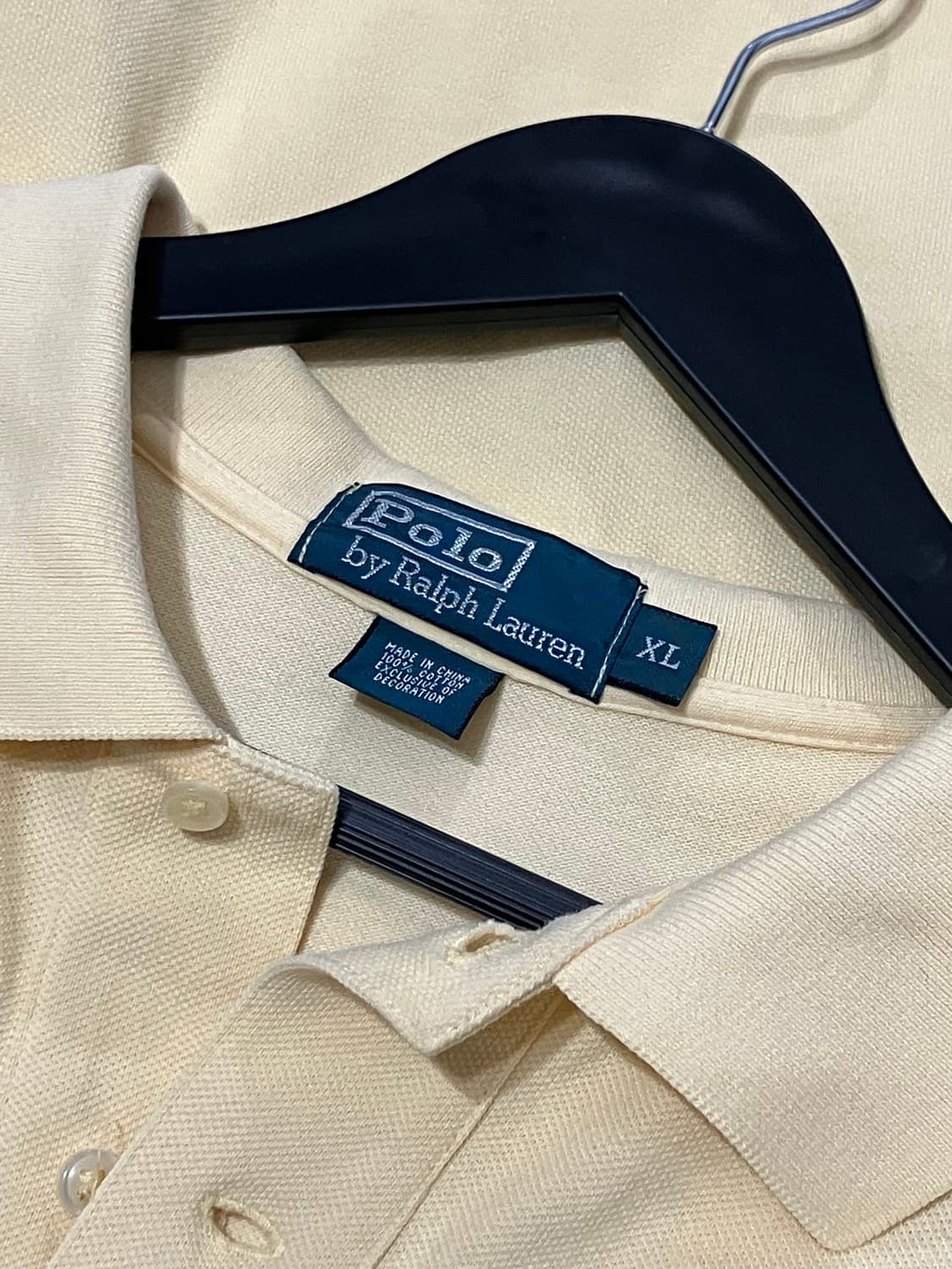 Polo Raplh Lauren 옐로우 베이직 카라 반팔티셔츠 상품이미지8