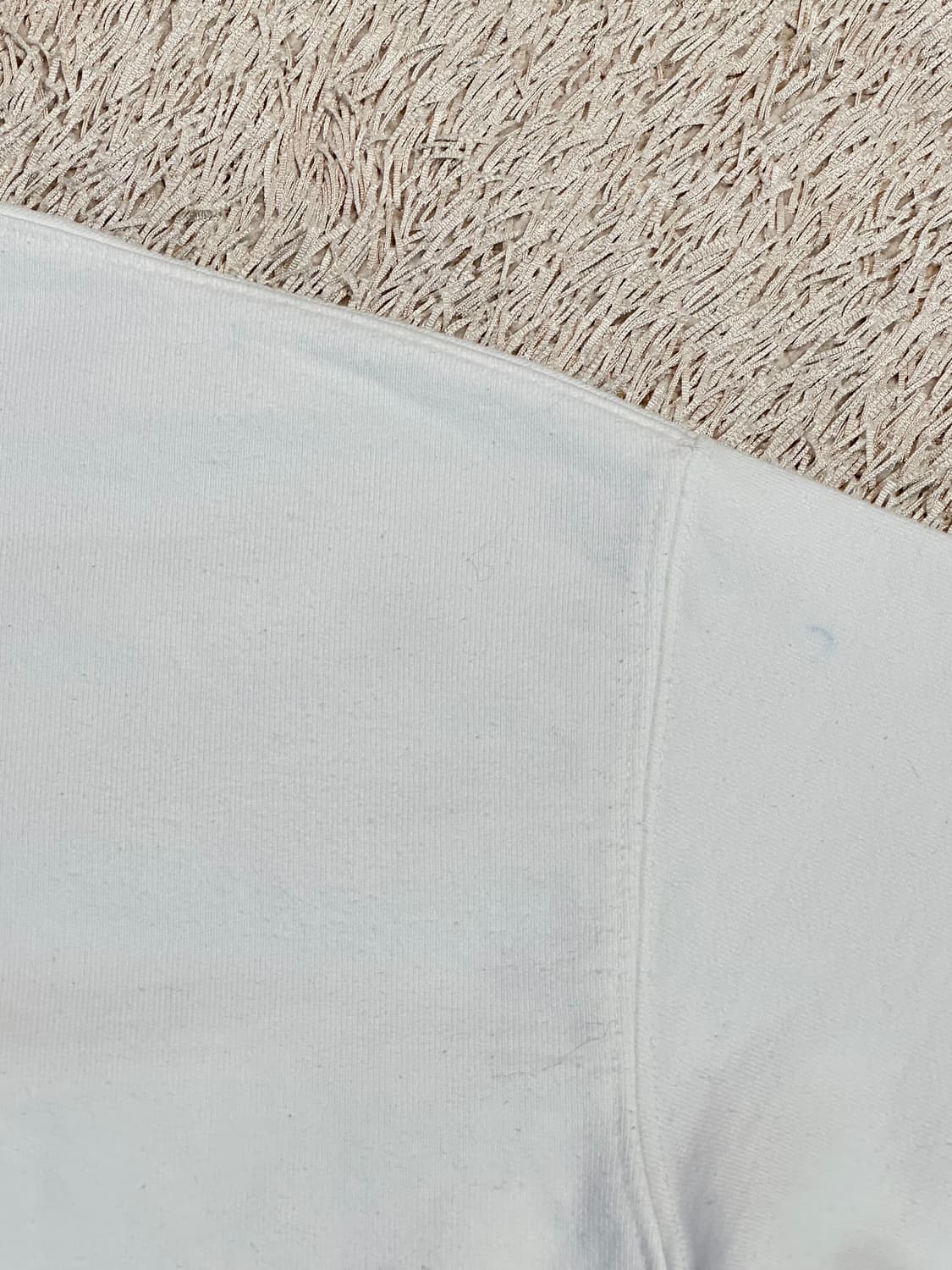 마르디 메크르디 MARCHE EMBLEM 후드티 화이트 상품이미지5