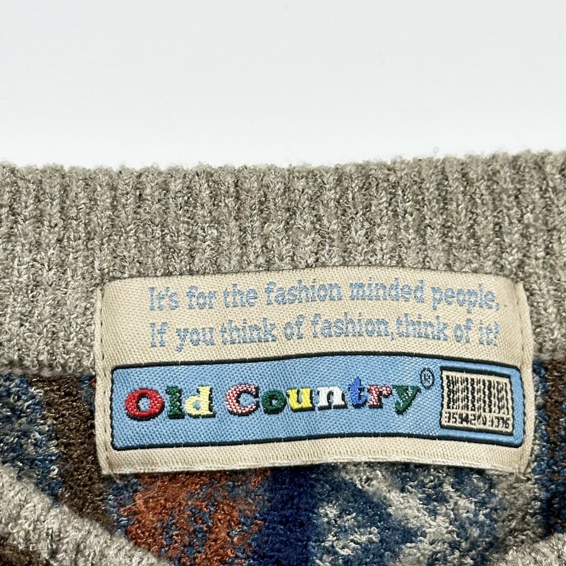 VTG 빈티지 올드스쿨 케이블 니트 L 상품이미지4