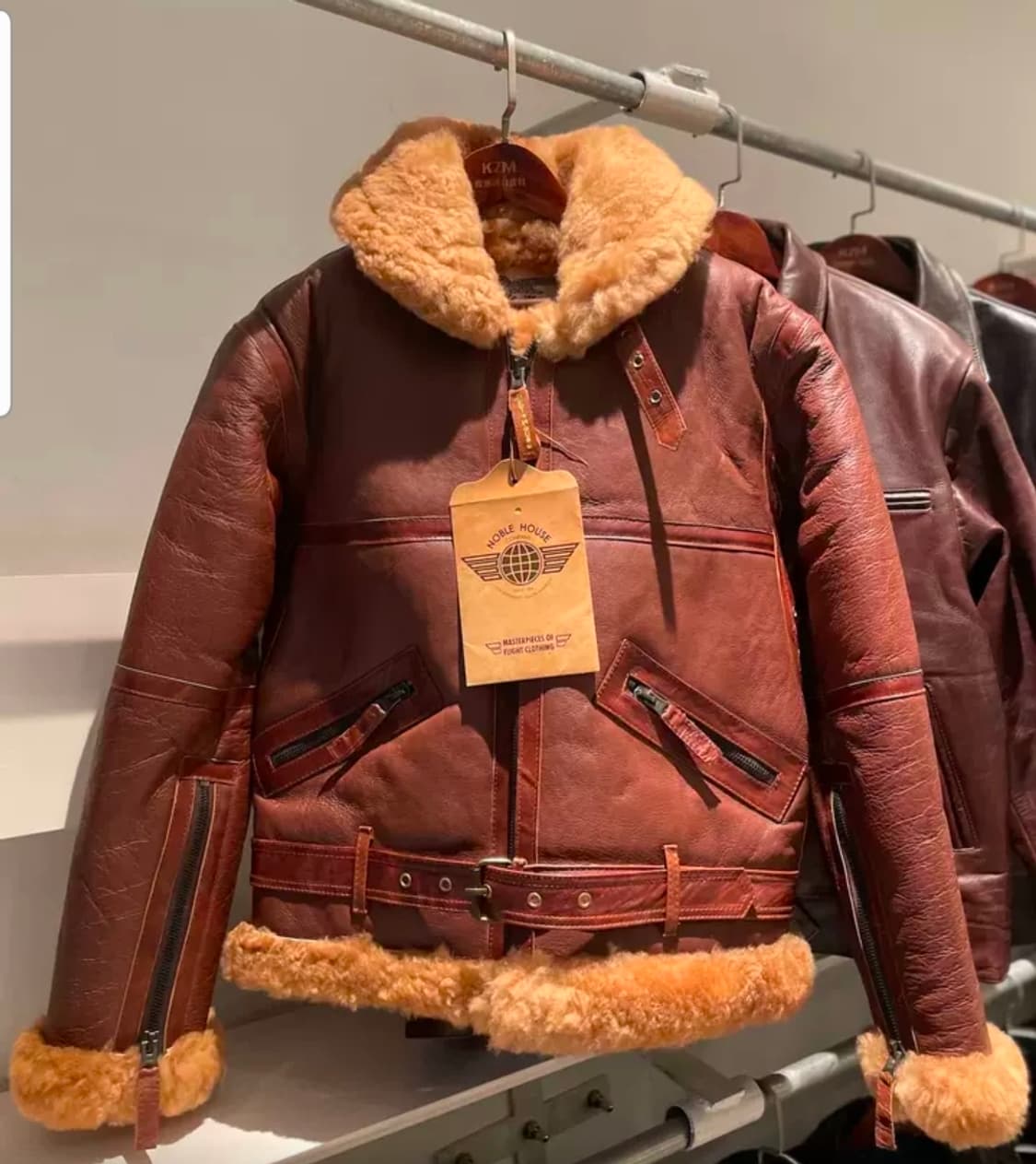 노블하우스 영국군 RAF무스탕 상품이미지1