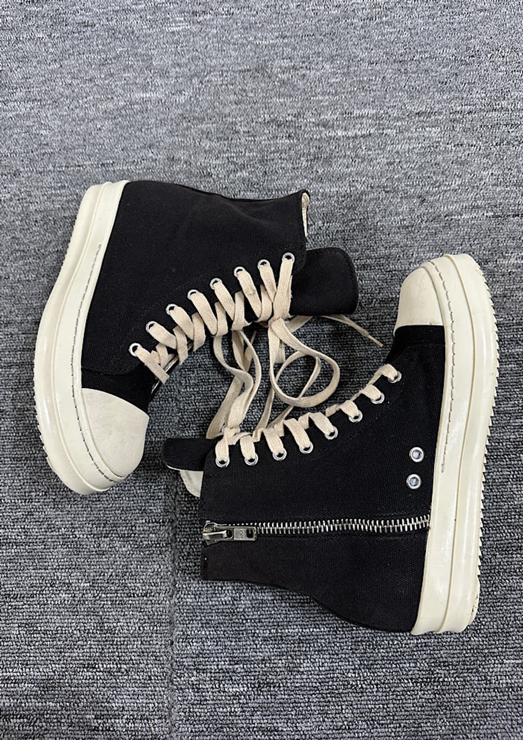 릭오웬스 다크쉐도우 라몬즈 하이 릭컨 17ss 250 상품이미지5