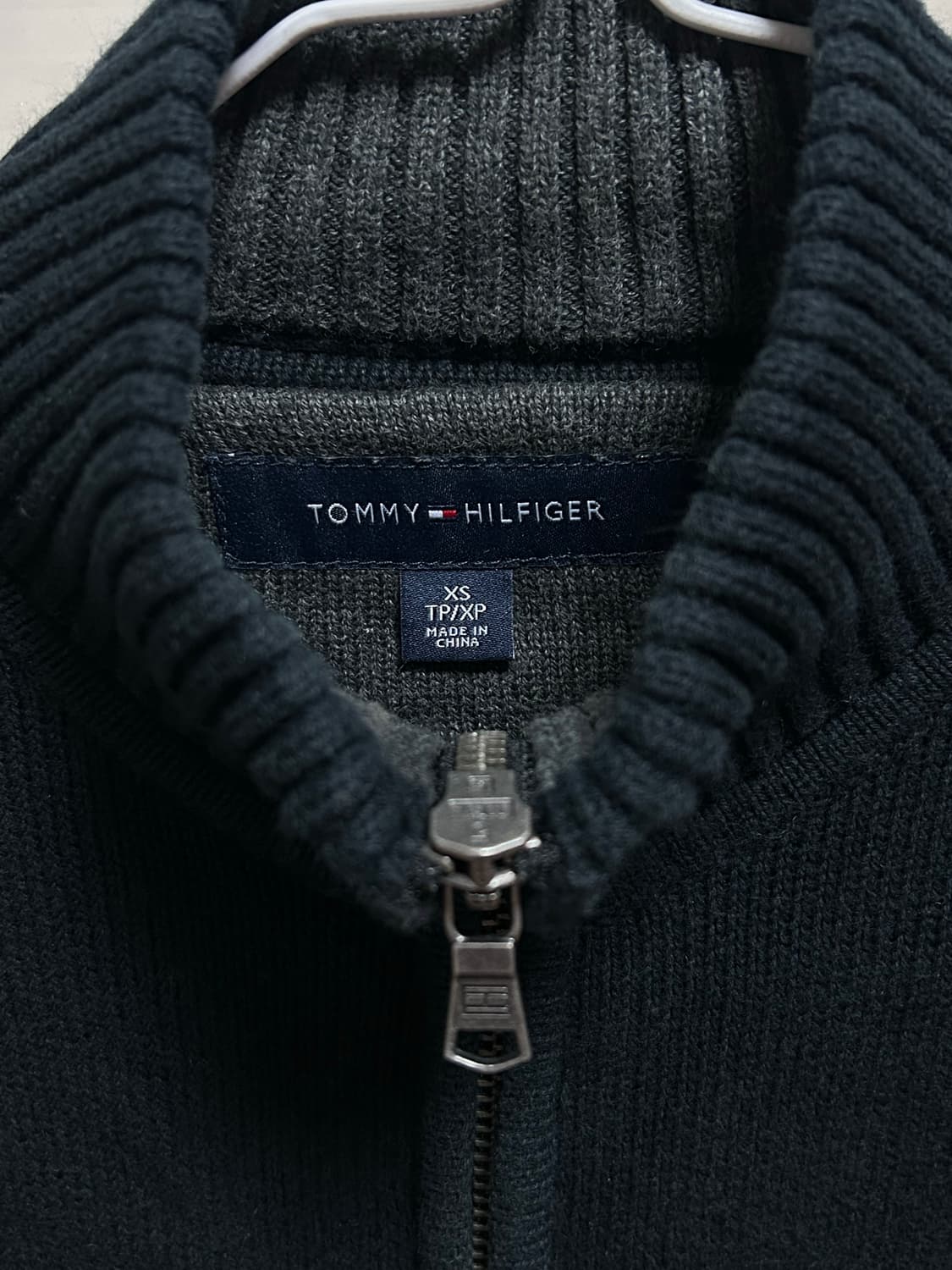 타미힐피거 니트 집업 가디건 XS 상품이미지3