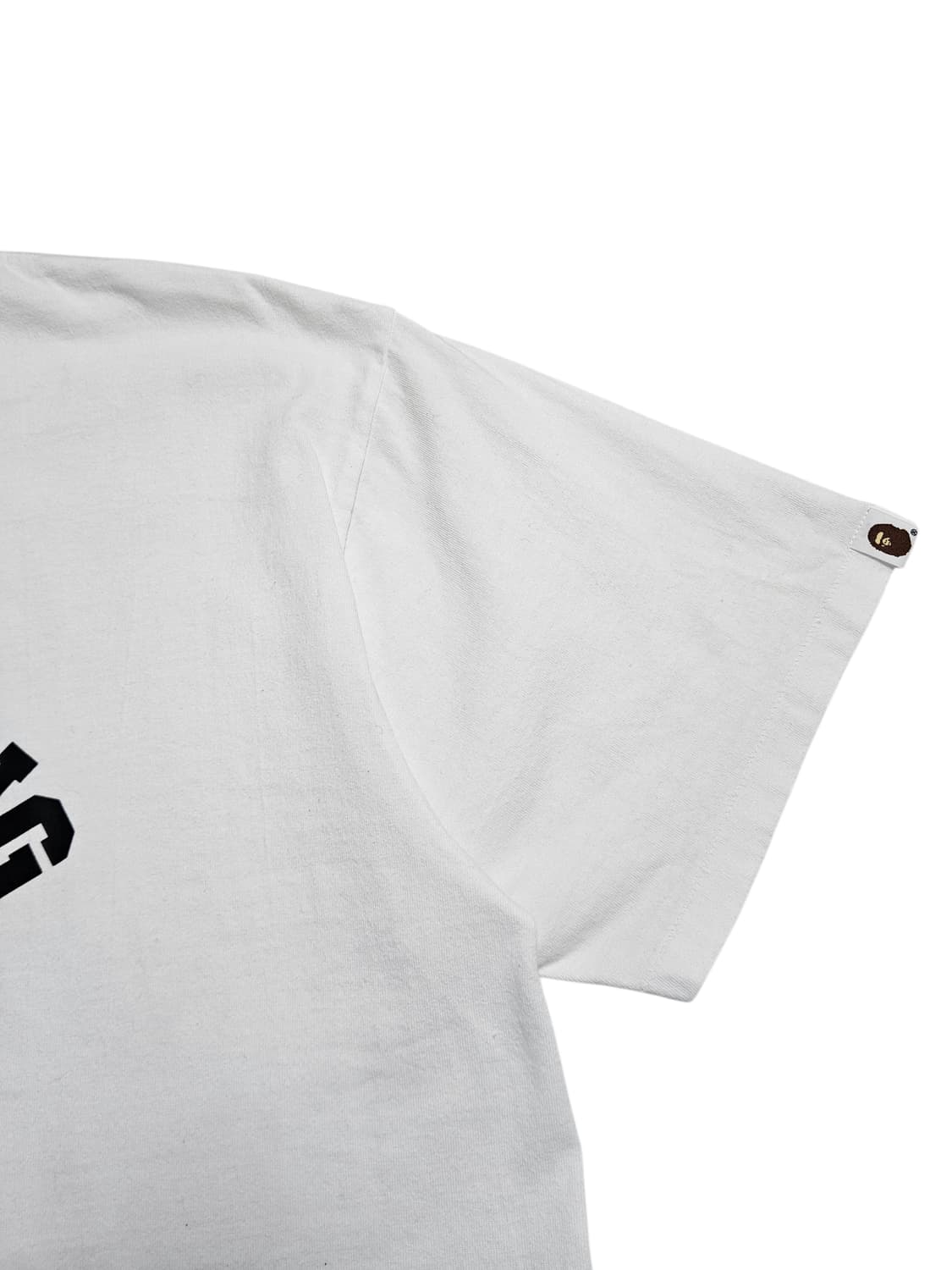 베이프 카모 사루 반팔티 화이트 상품이미지4