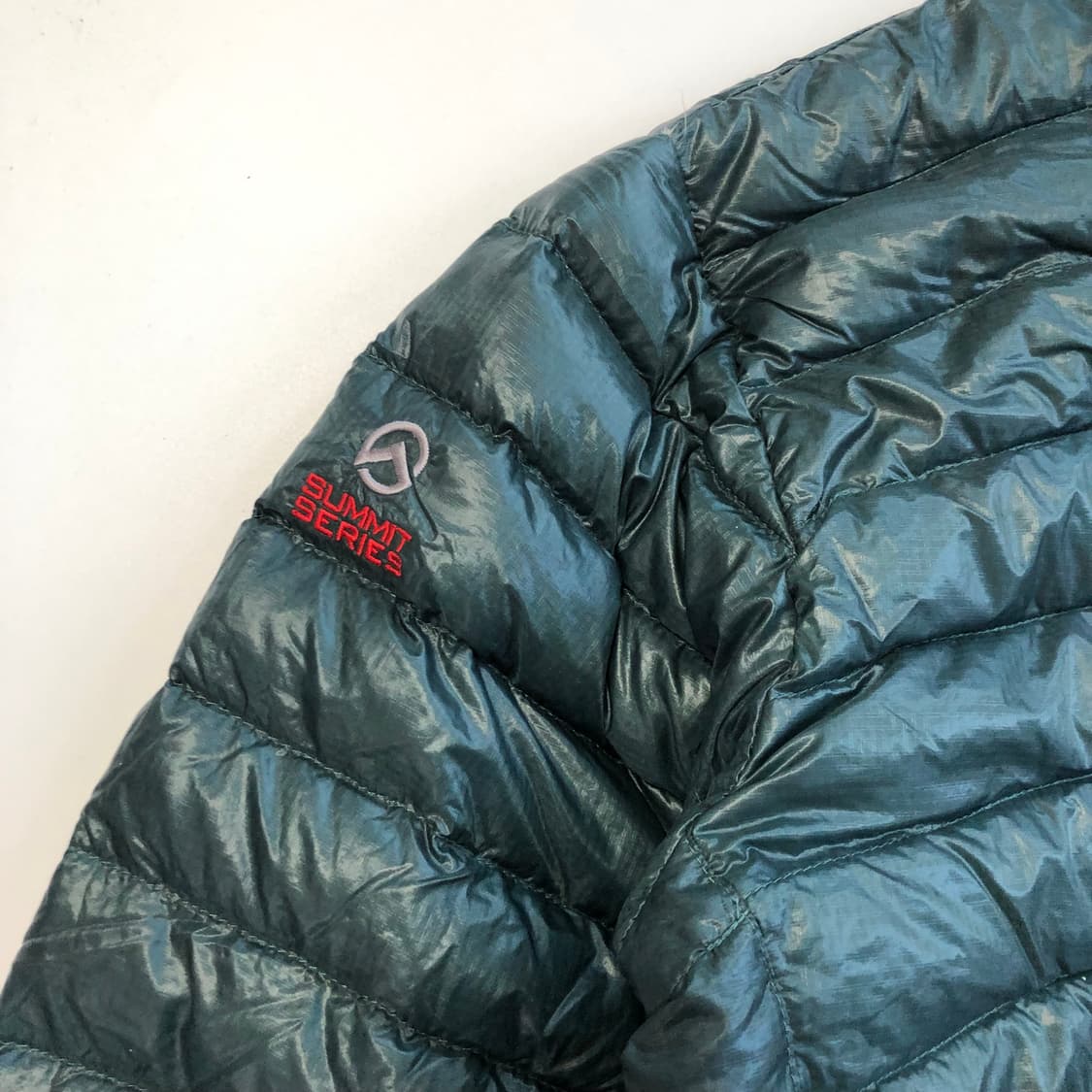 노스페이스 서밋 녹계 경량패딩  상품이미지5