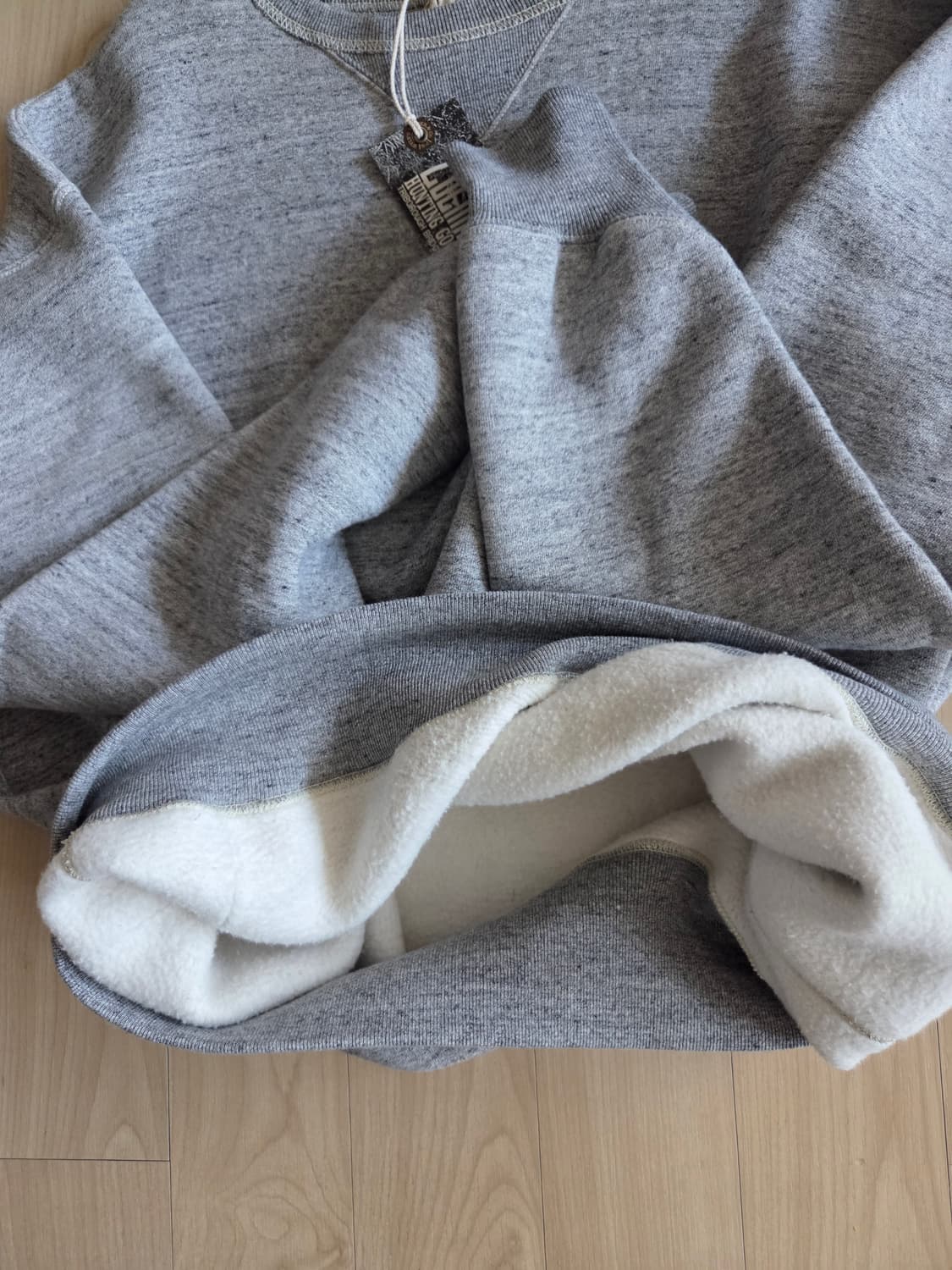 COLIMBO 키스톤 스웻셔츠 그레이 XXL 새상품 상품이미지3