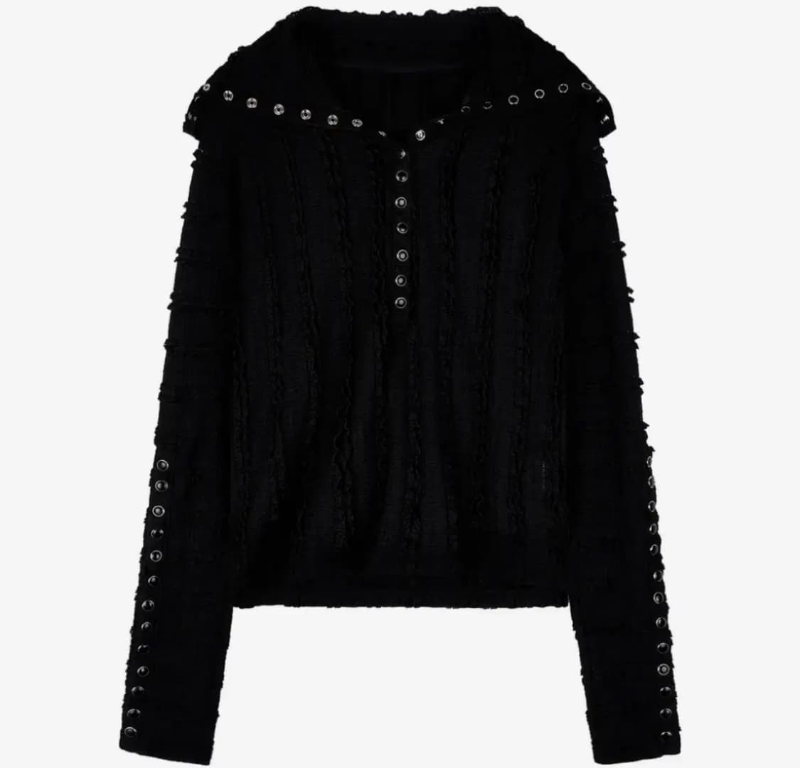김미더영 LACE BUTTON TOP 상품이미지4