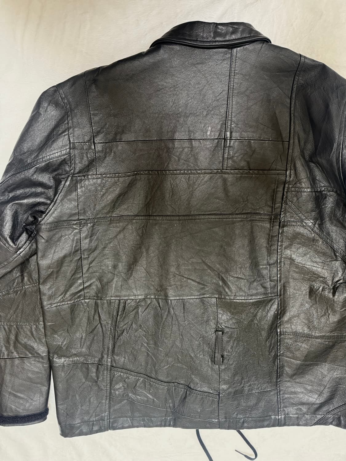 올드파크 레더 코치 자켓 상품이미지6