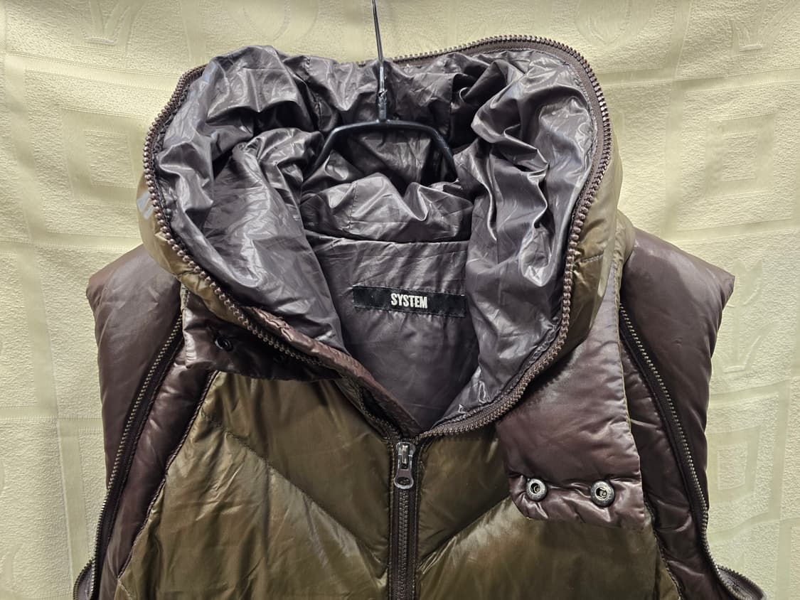 한섬 시스템 SYSTEM 구스다운패딩 조끼 55~66 상품이미지2