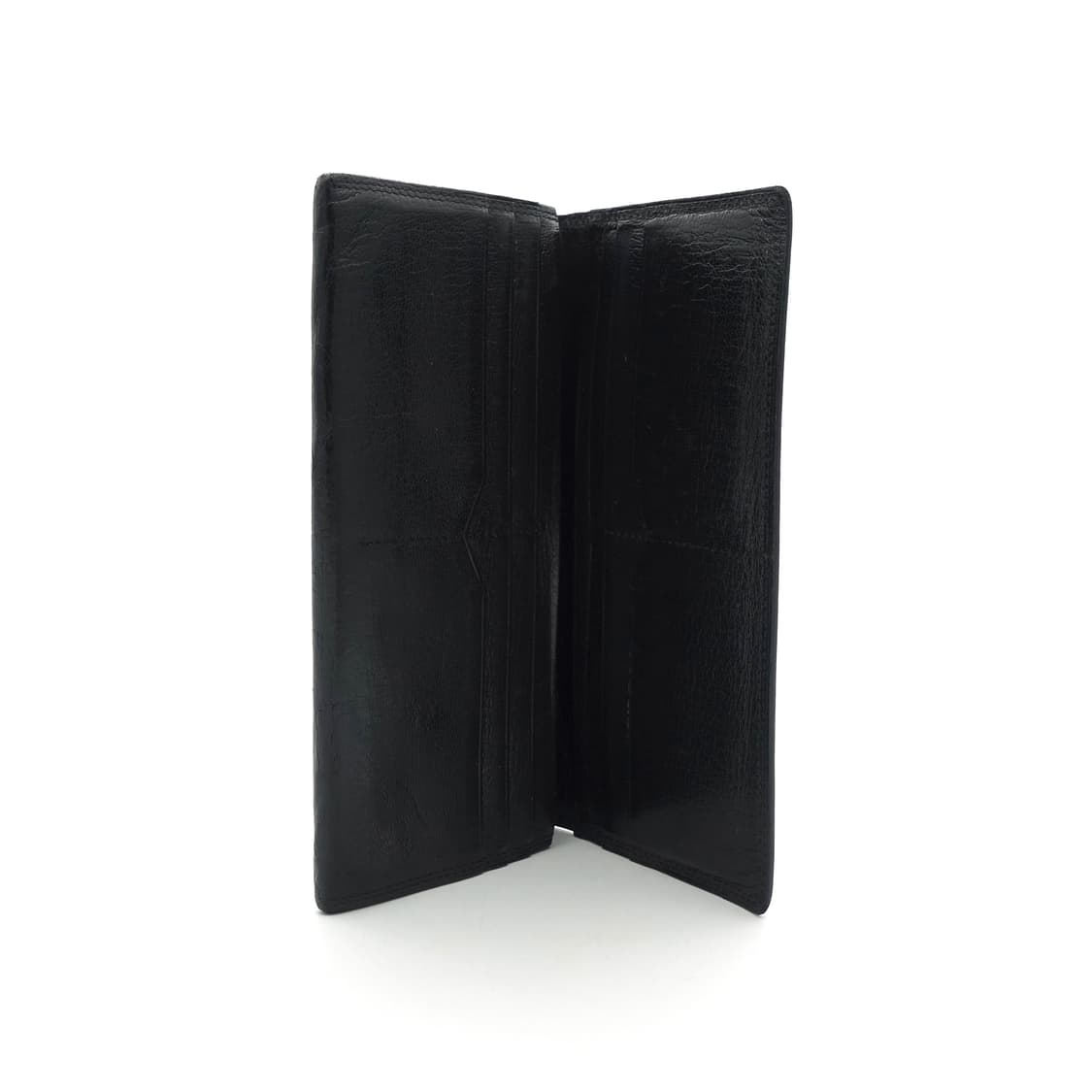 LEATHER 빈티지 블랙 레더 가죽 장지갑 상품이미지5