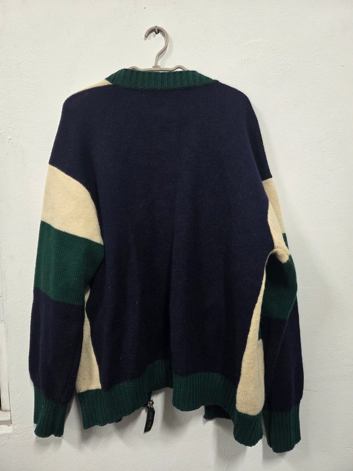 빈폴 배색 니트 가디건 100 상품이미지2