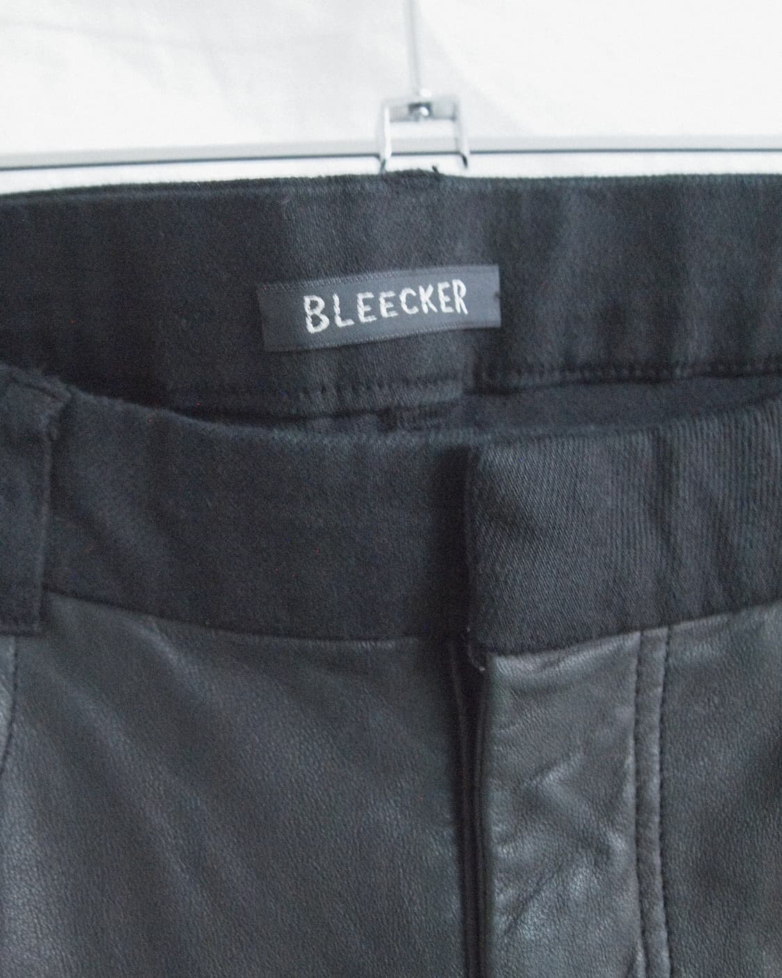 헬무트랭 bleecker 레더 패널 슬림핏 데님 팬츠 상품이미지6