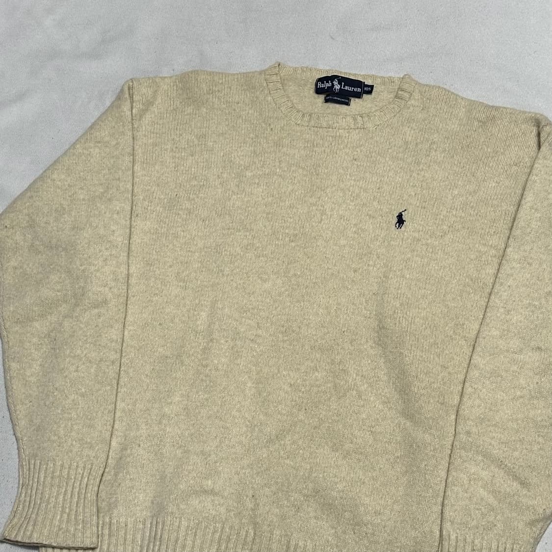 105 폴로랄프로렌 네이비 포니 램스울 니트 상품이미지1