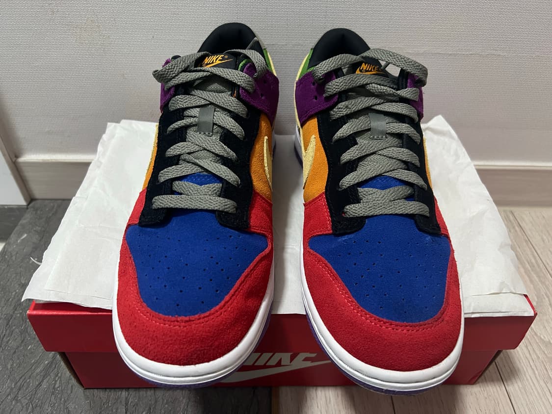 나이키 덩크 로우 바이오테크 레인보우 거의 새것(280) 상품이미지2