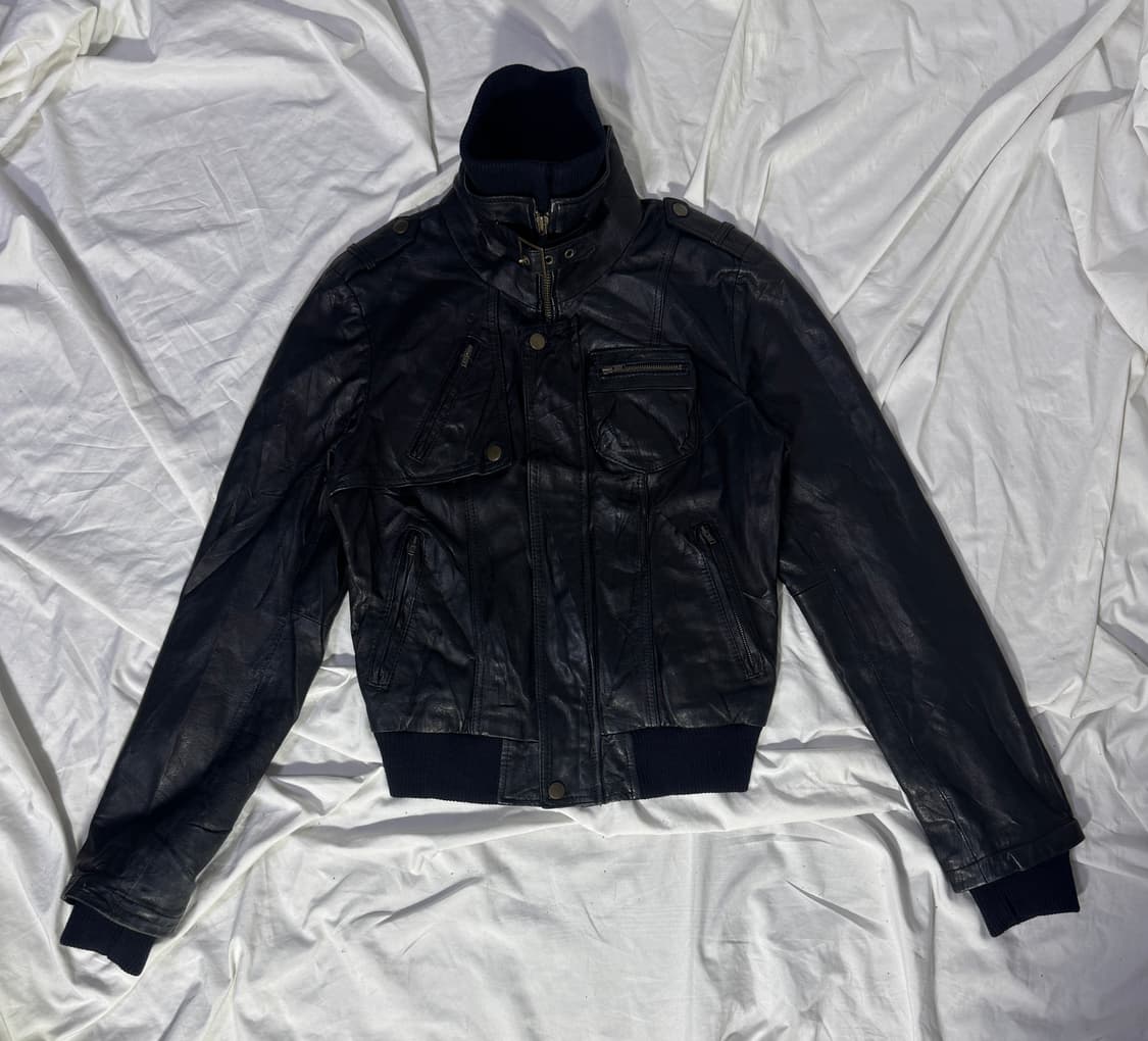 As know as 양가죽 밀리터리 자켓 y2k lgb goa 상품이미지7