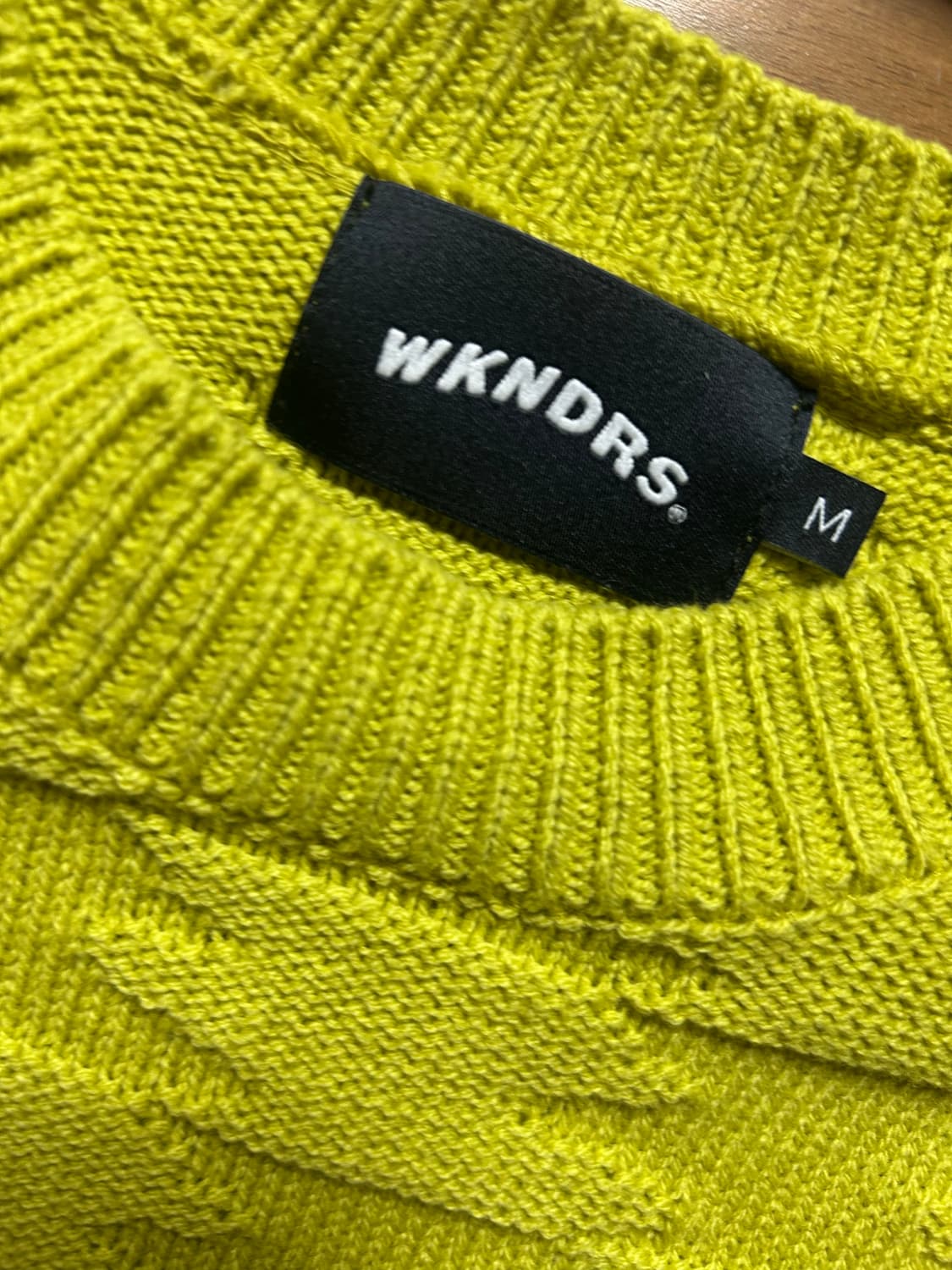 위캔더스 퍼즐 니트 상품이미지2