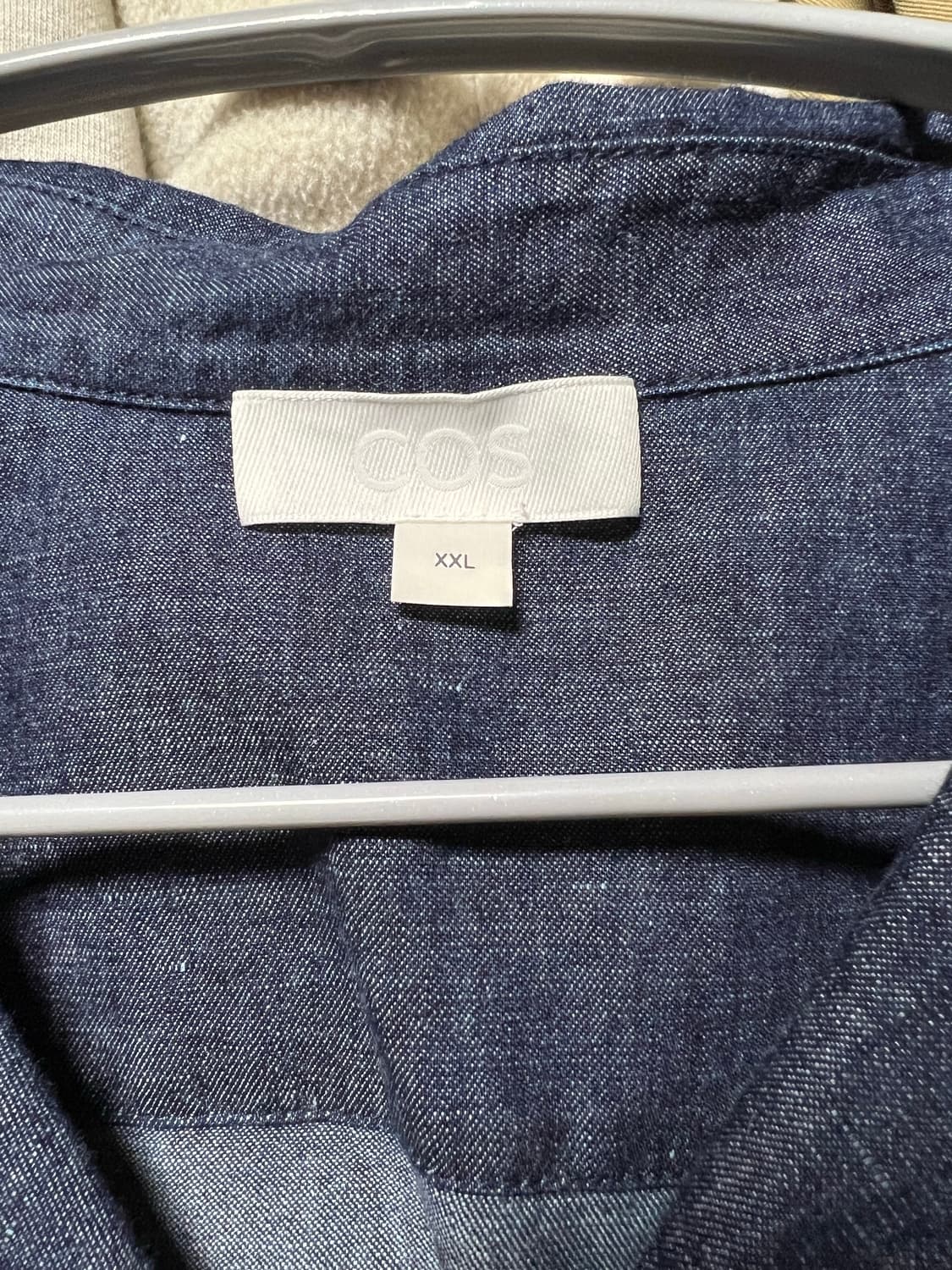 코스) 캠프 칼라 데님 셔켓 상품이미지3