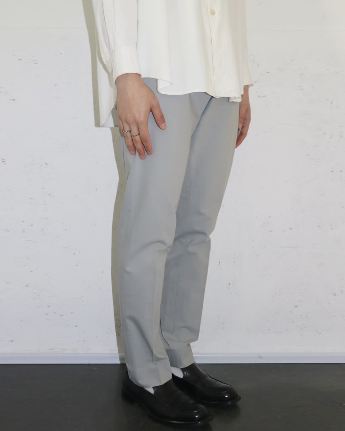 질 샌더 by 로돌포 팔리아룽가 SS17 테일러드 코튼 팬츠 상품이미지2