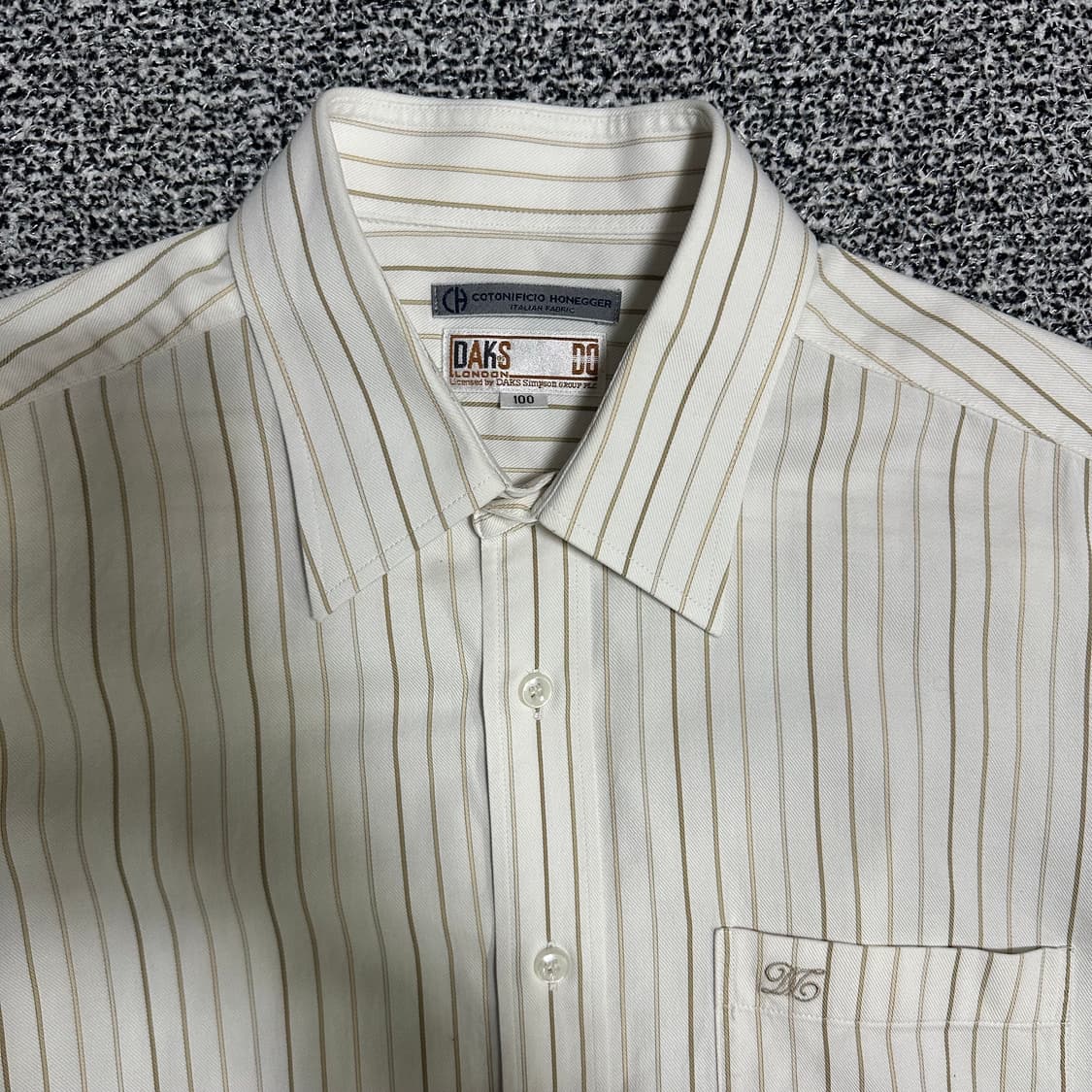 (100) 닥스 스트라이프 긴팔 셔츠 상품이미지2