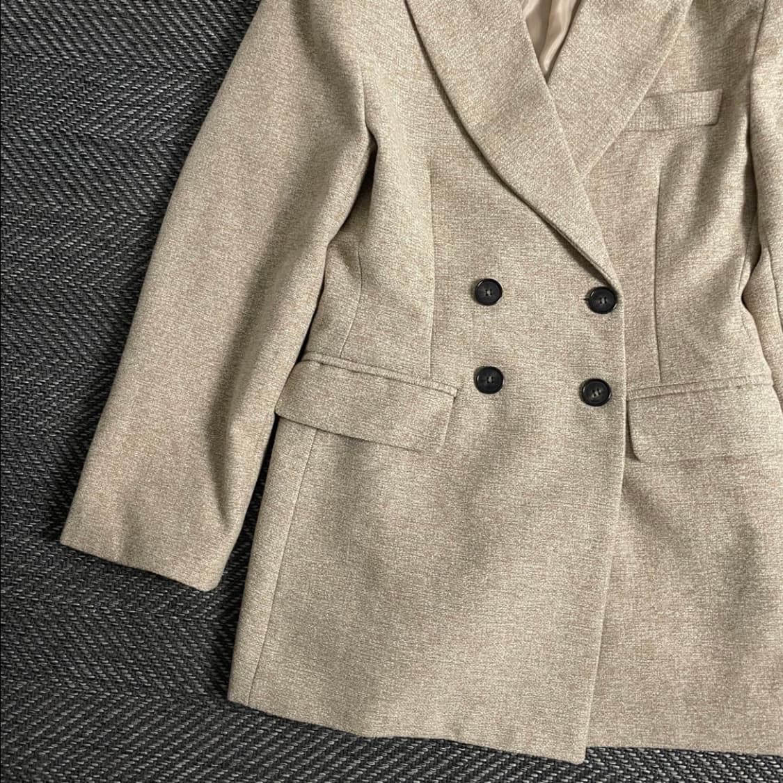 빈티지 우먼스 더블 하프 코트o 4407 상품이미지3