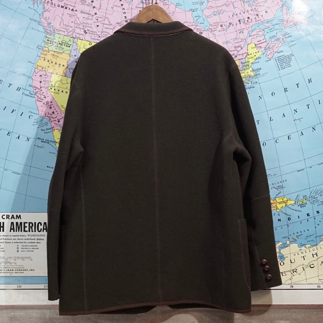 파파스 Japan 3버튼 울 자켓 상품이미지4