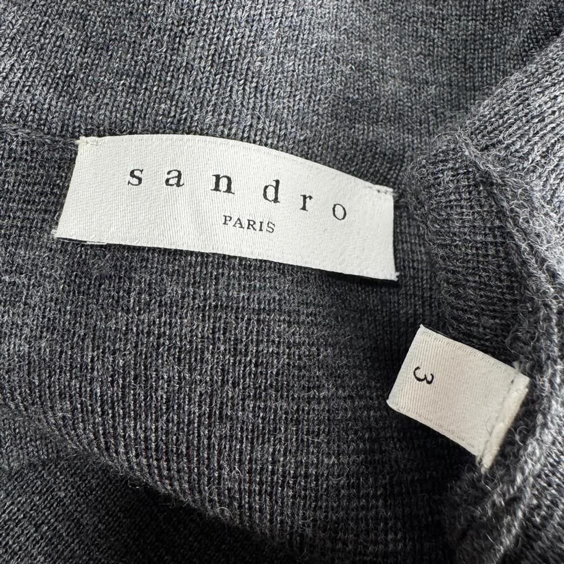 산드로 sandro 펄 라인스톤 가디건 상품이미지4