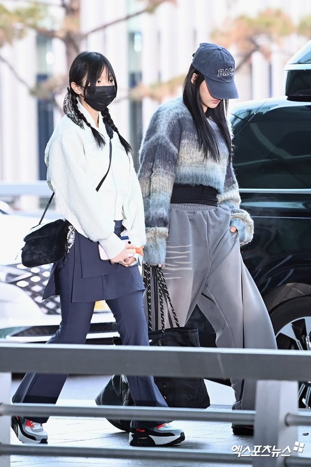 뉴진스 하니 착용) 오픈와이와이 open yy 워싱 스웻 팬츠 상품이미지3