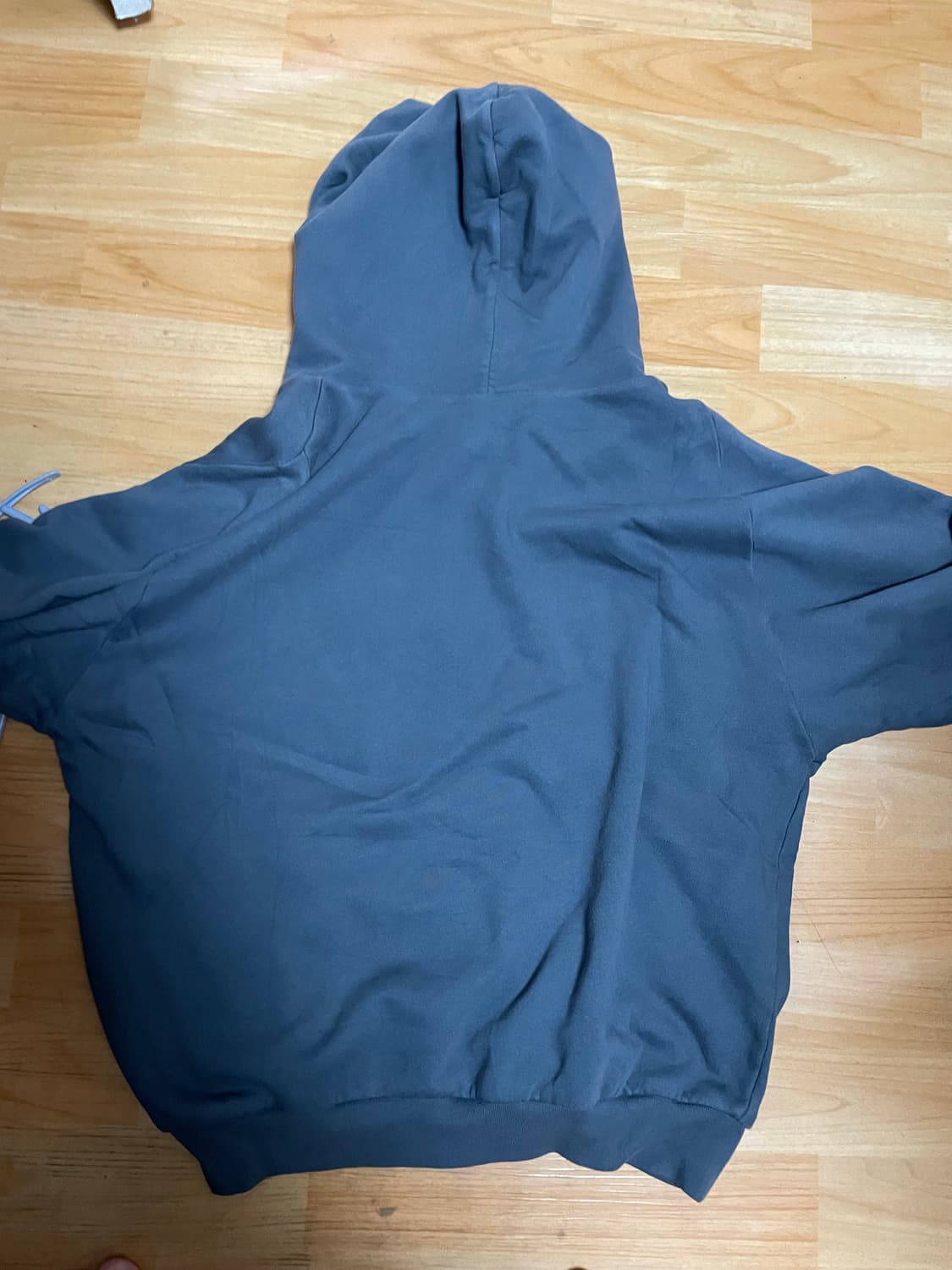 [L]이지 갭 후드집업 다크그레이 중고 상품이미지2