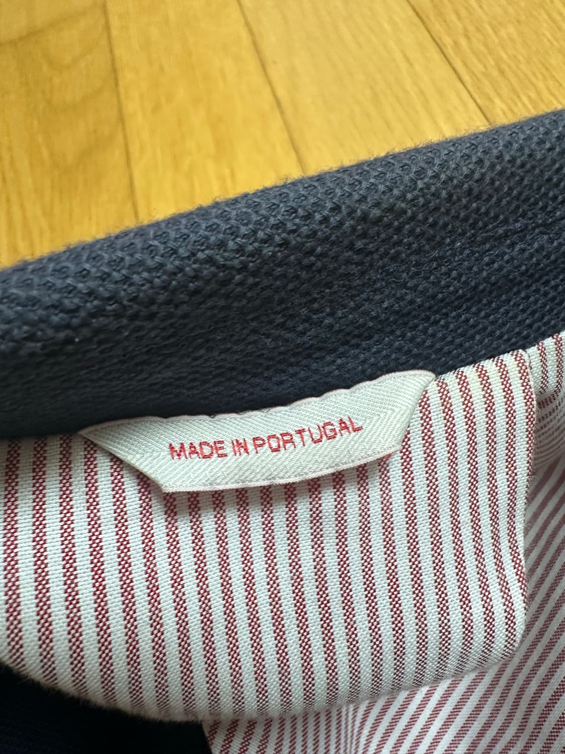 브룩스 브라더스 레드플리스 네이비 코튼 자켓 40R (포르투갈 메이드) 상품이미지5