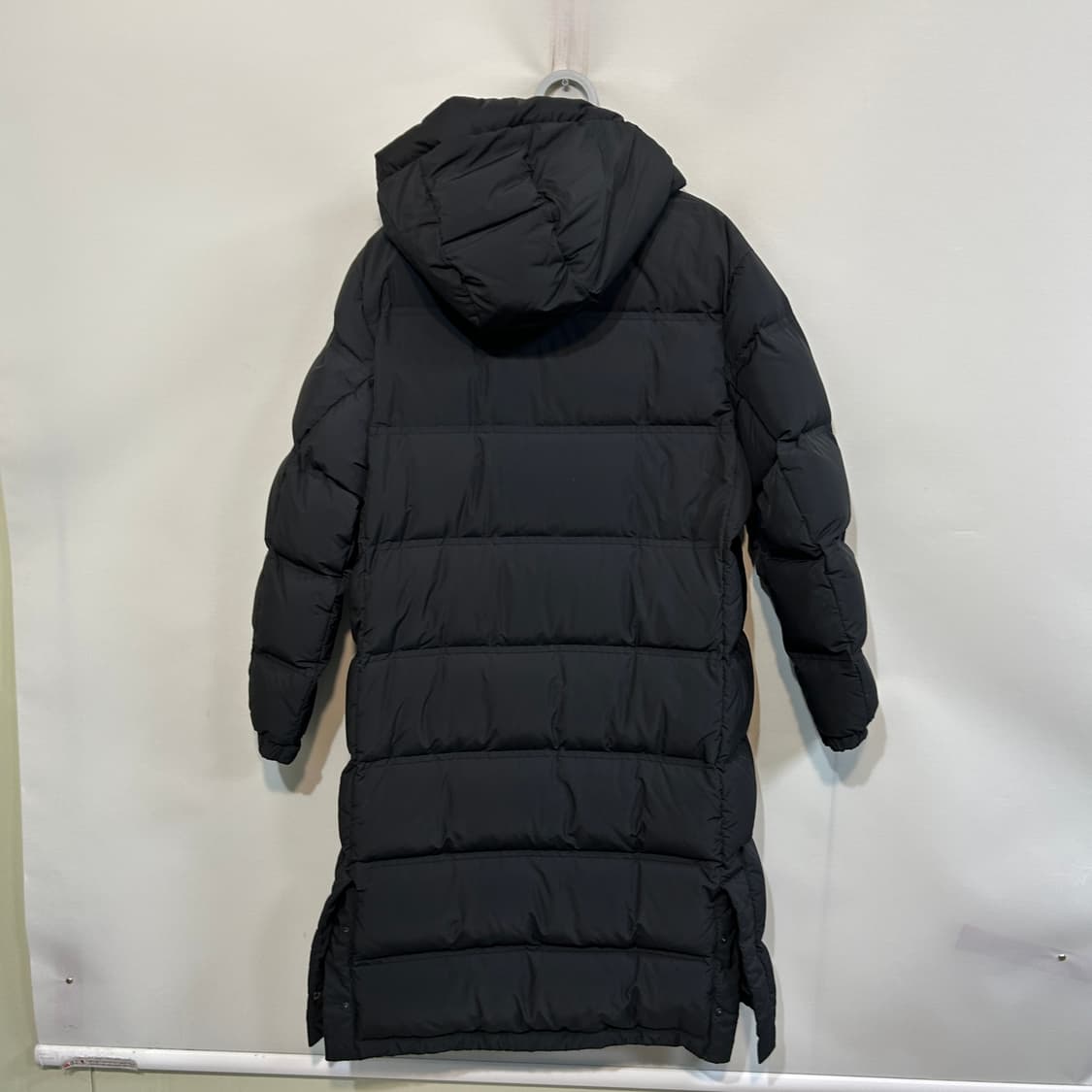 코오롱 여성 구스다운 롱패딩 100 블랙 상품이미지2