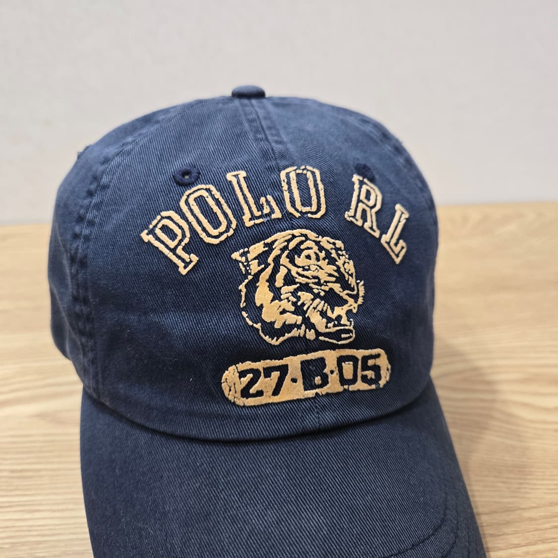 OS 폴로랄프로렌 빈티지 타이거헤드 볼캡 네이비 상품이미지5