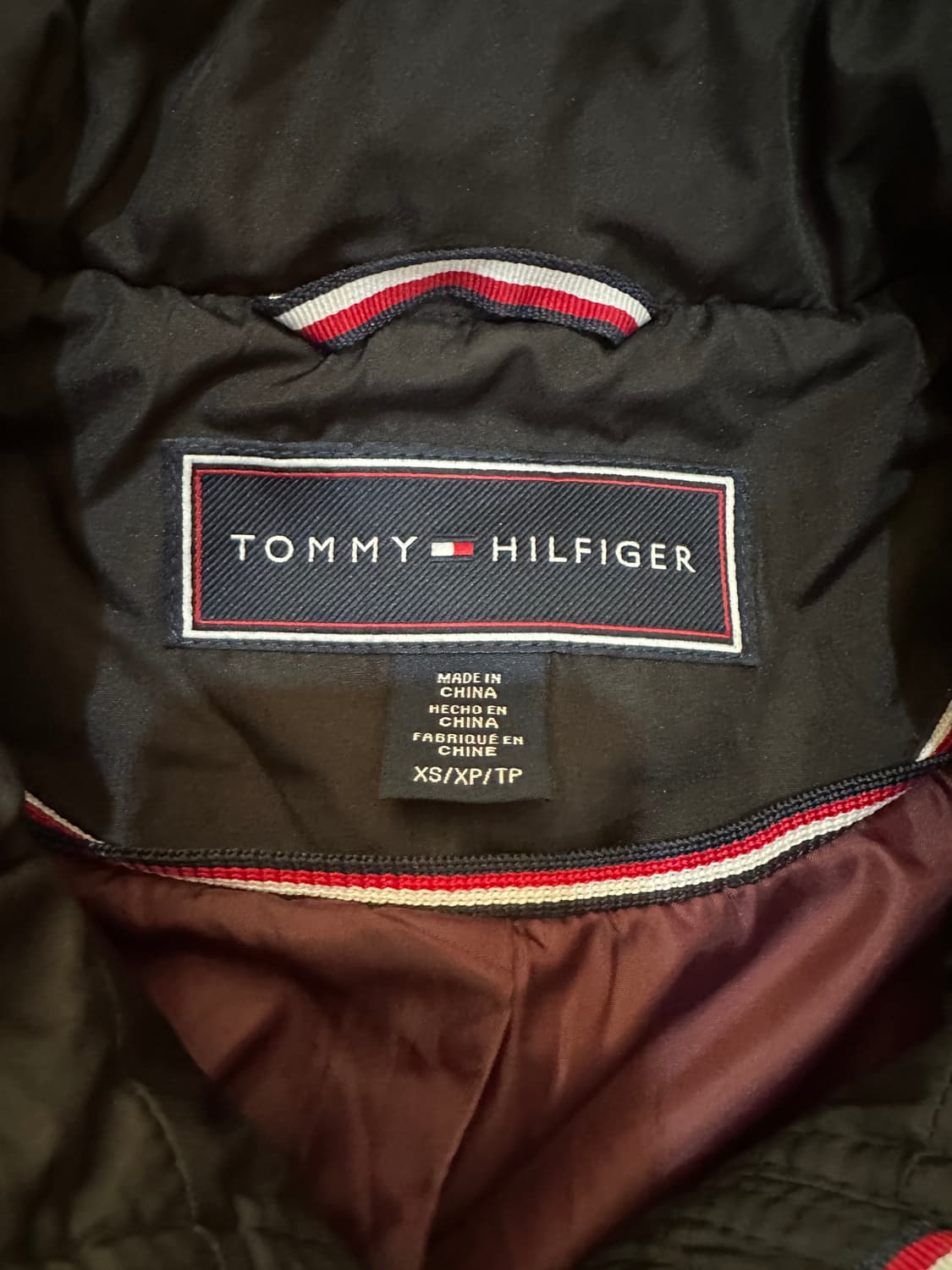 타미힐피거 여성 퀼팅 하프트렌치 누빔후드코트 경량 XS 상품이미지2