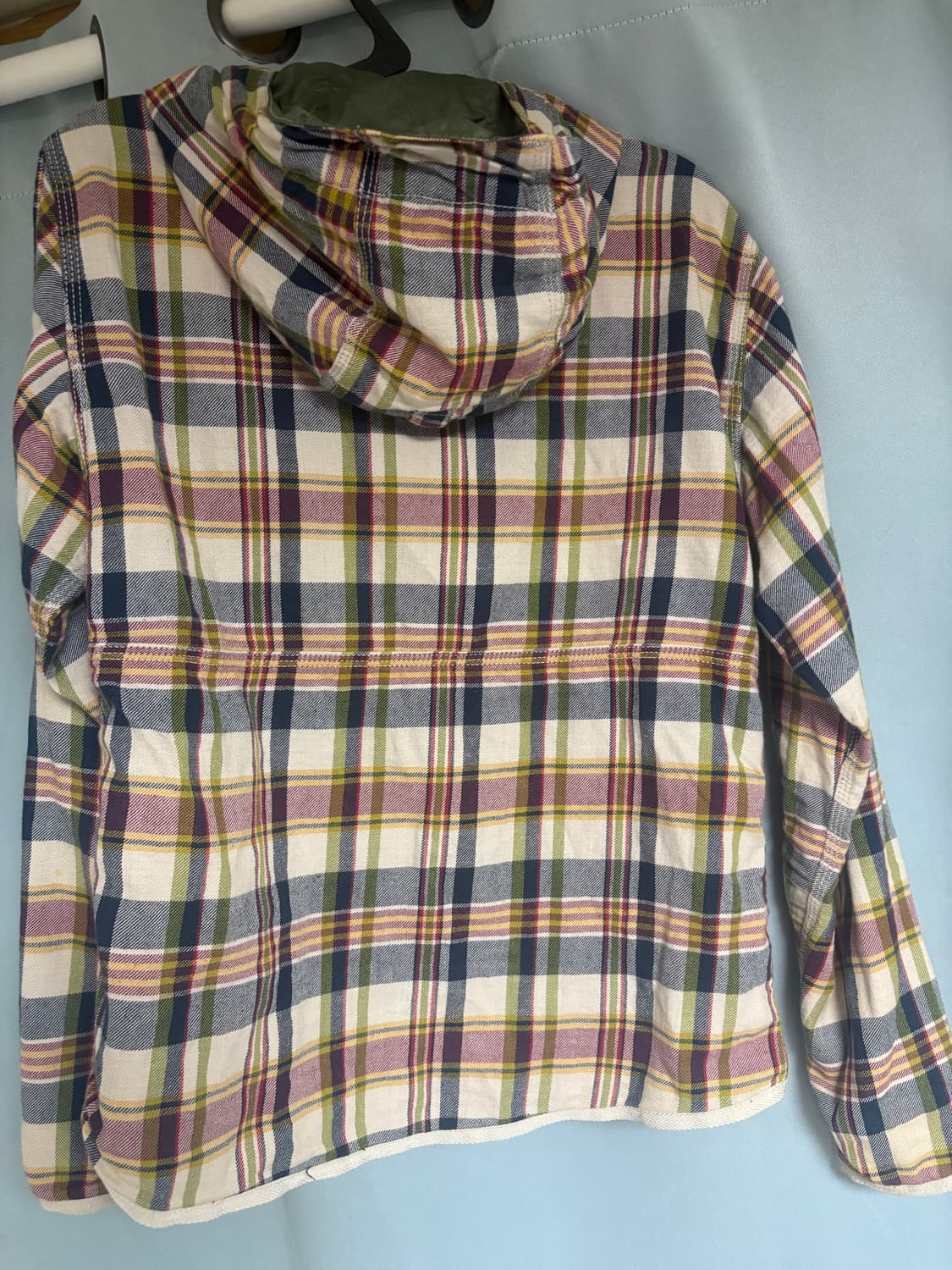 노스페이스 나나미카 퍼플라벨 체크후드집업 상품이미지2