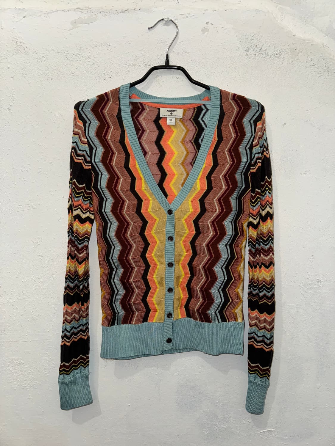 Missoni 미쏘니 멀티컬러 패턴 가디건 상품이미지1