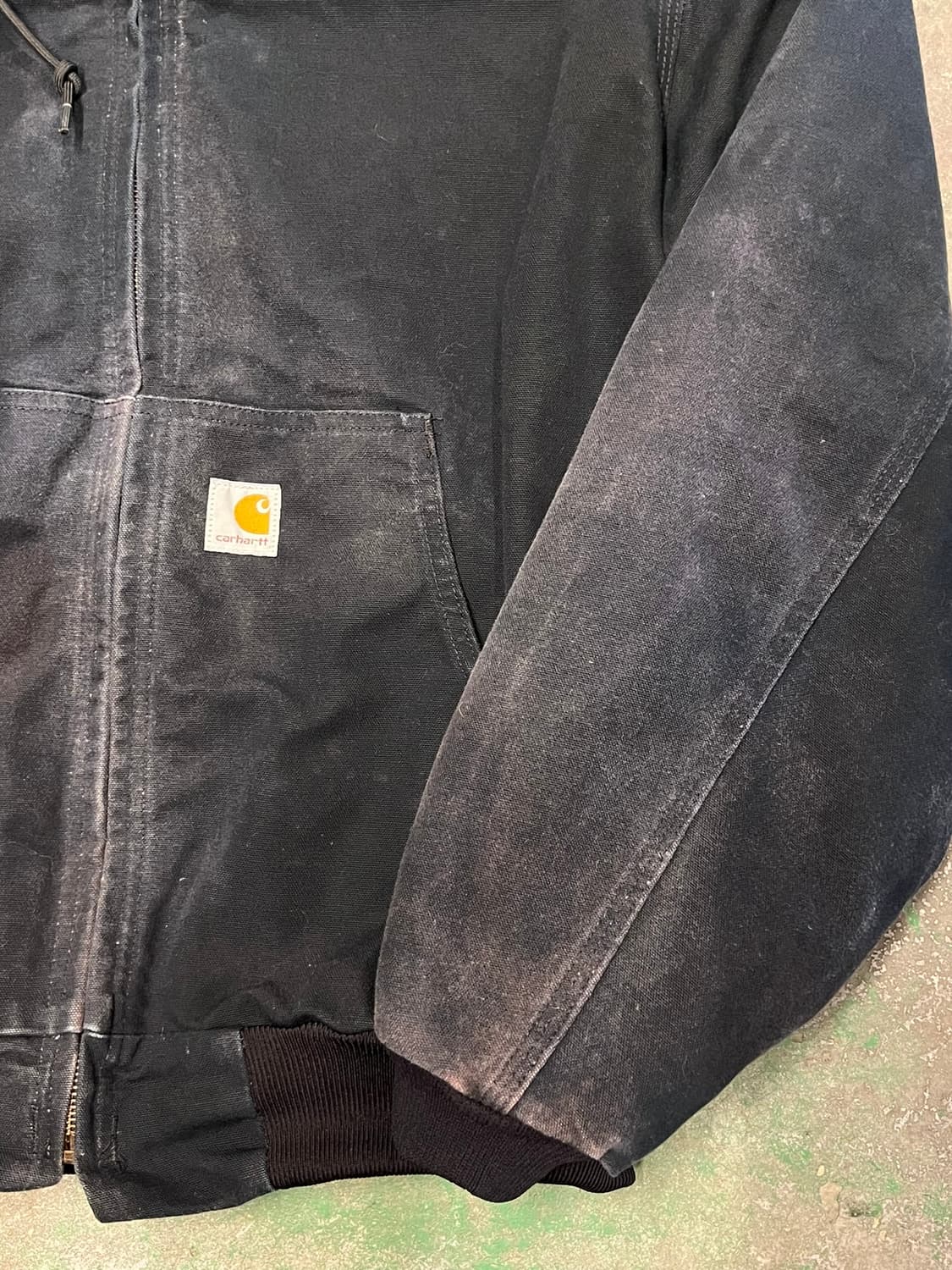 [L] 칼하트 J131 액티브 자켓 써멀 라이닝 캔버스 후드 집업 상품이미지6