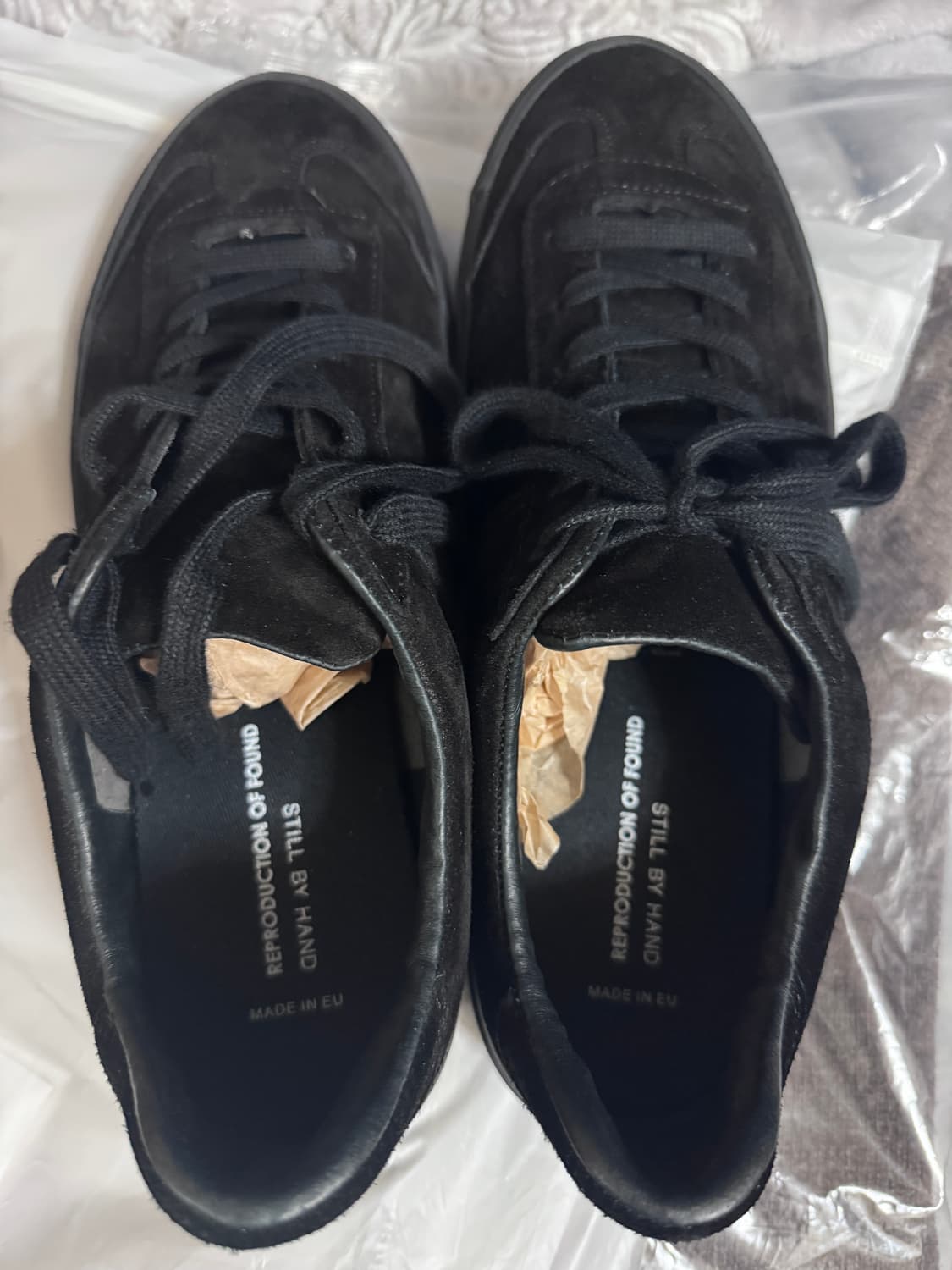 리프로덕션오브파운드x스틸바이핸드 독일군 블랙 42(260) 상품이미지3