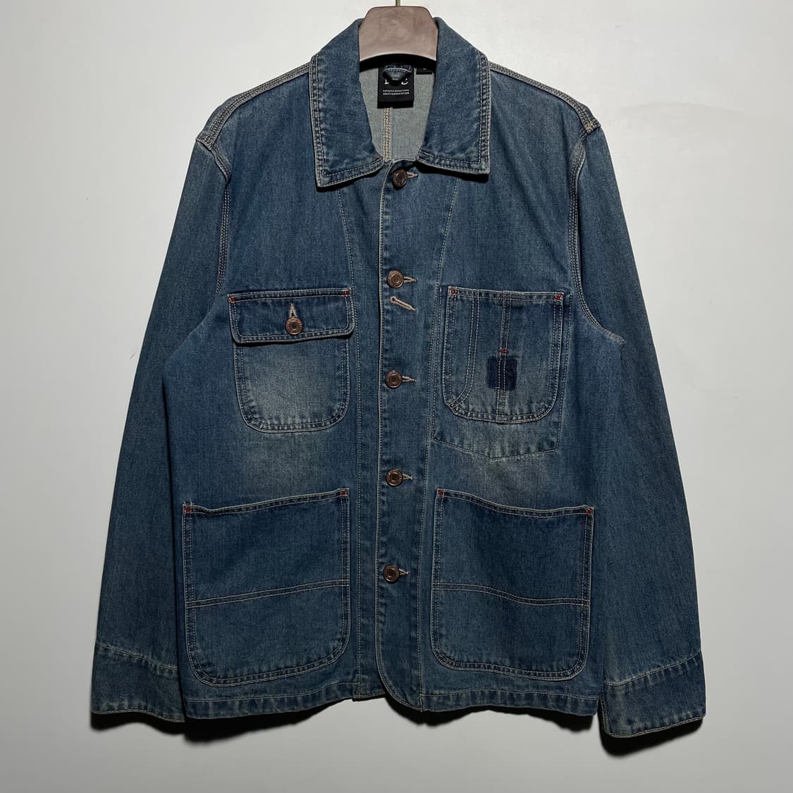 라틀레틱 데님 초어자켓 상품이미지1