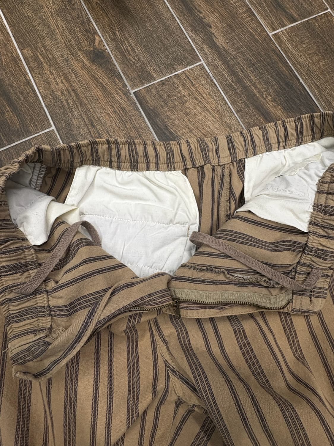 제페니즈 빈티지 스트라이프 린넨 팬츠 상품이미지8