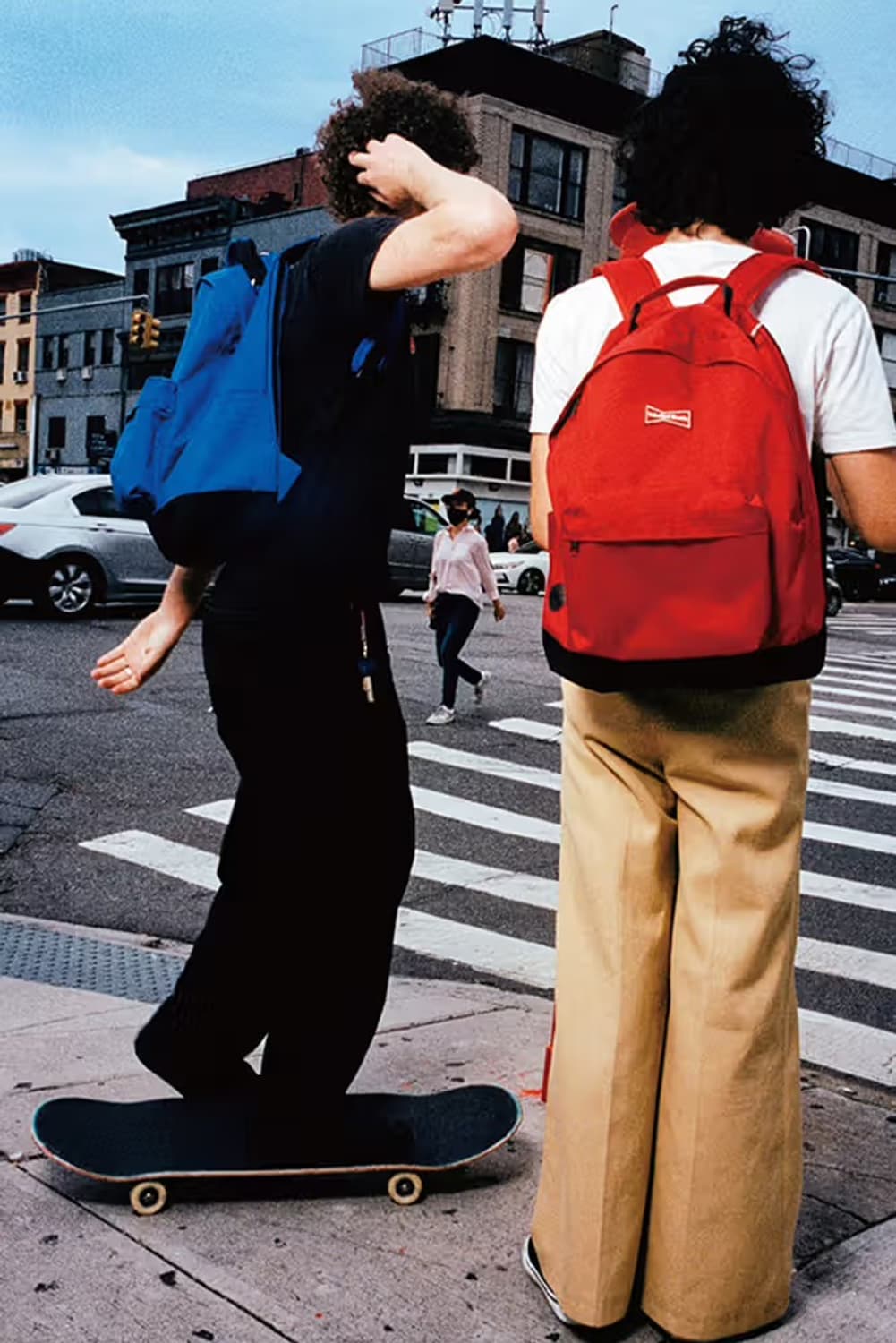 포터 x 베르디 데이백팩 블루 WASTED YOUTH X POTR 상품이미지4