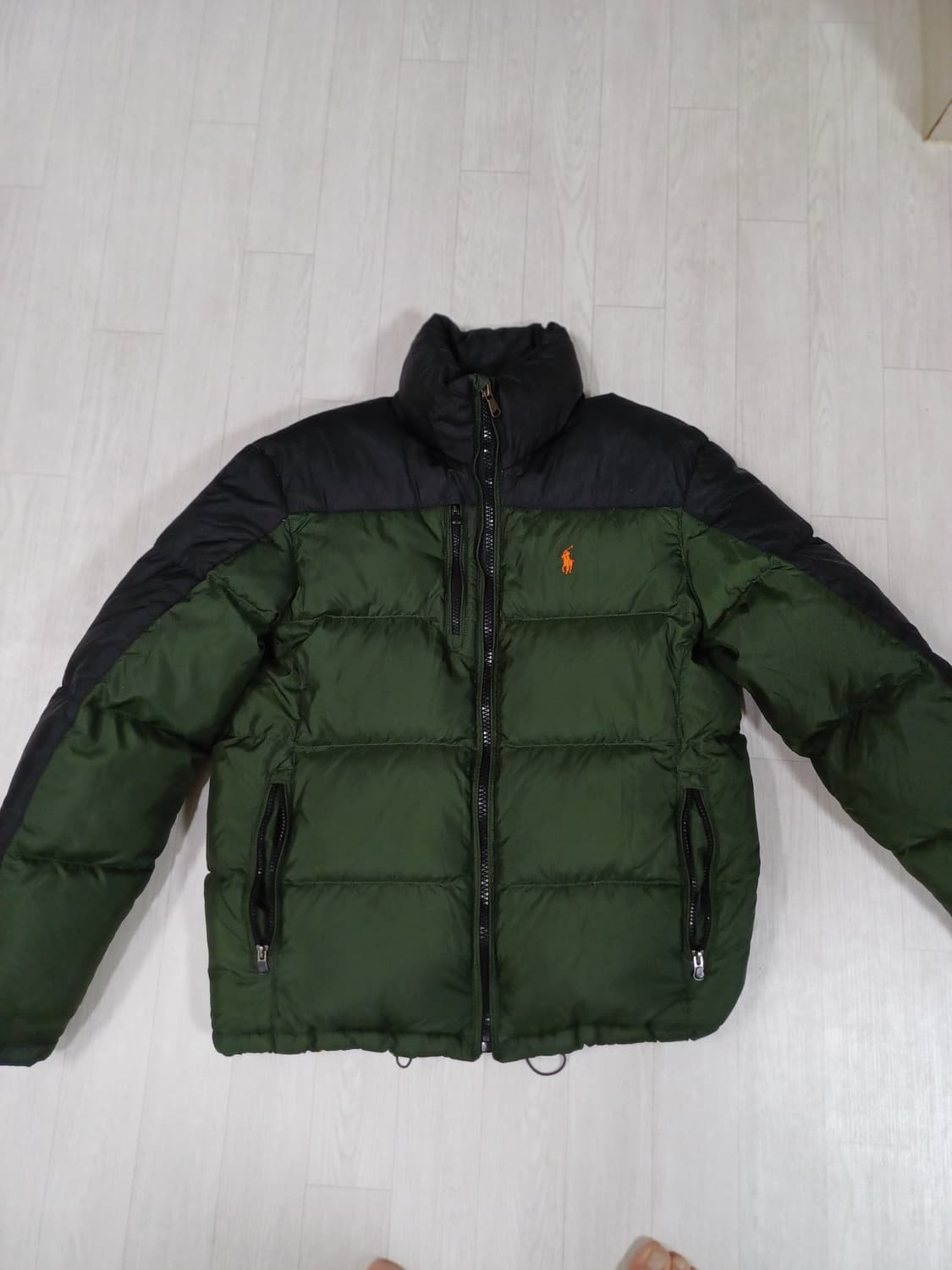 폴로 랄프로렌 빈티지 다운자켓 M사이즈  상품이미지1