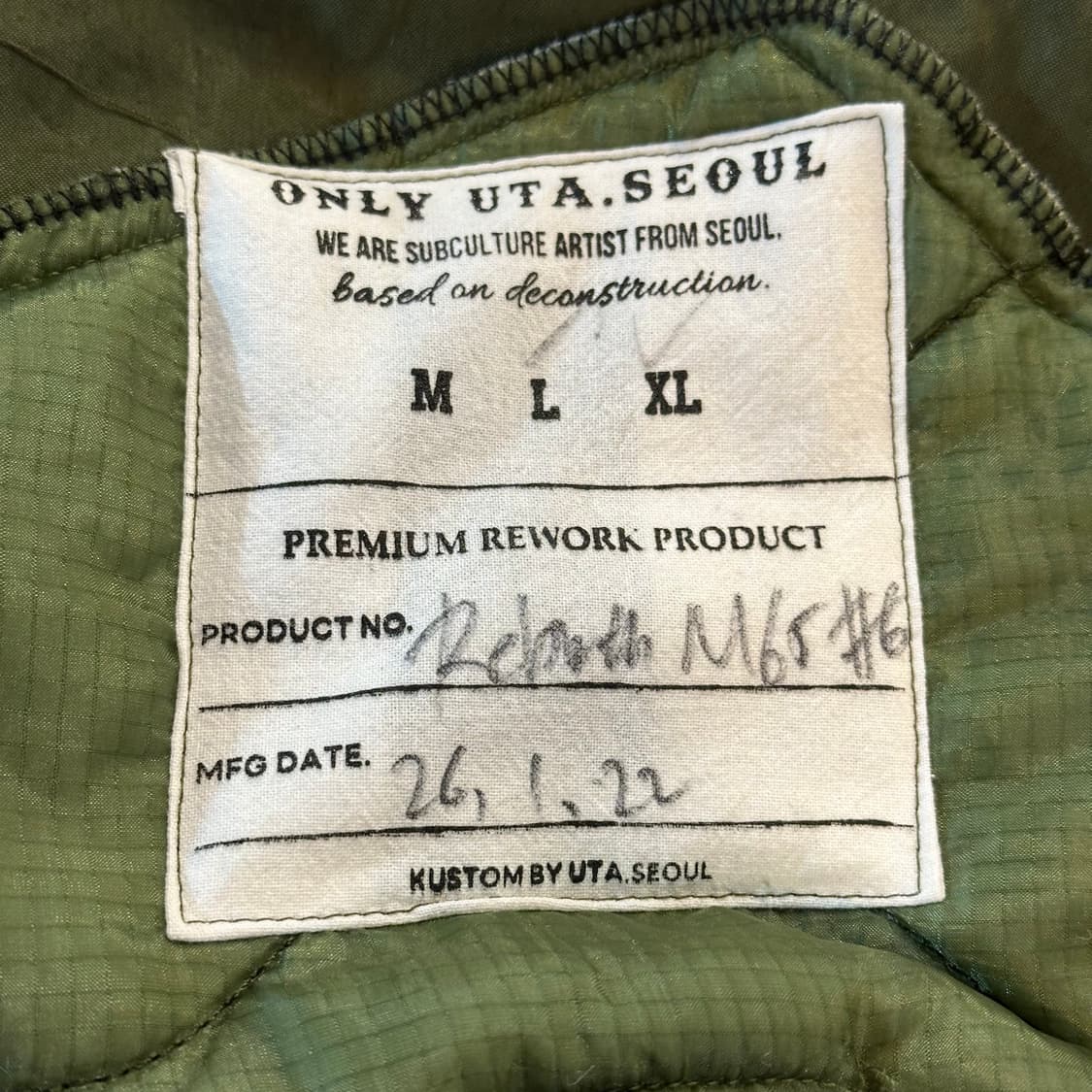 M65 Fishtail parka 개파카 상품이미지9