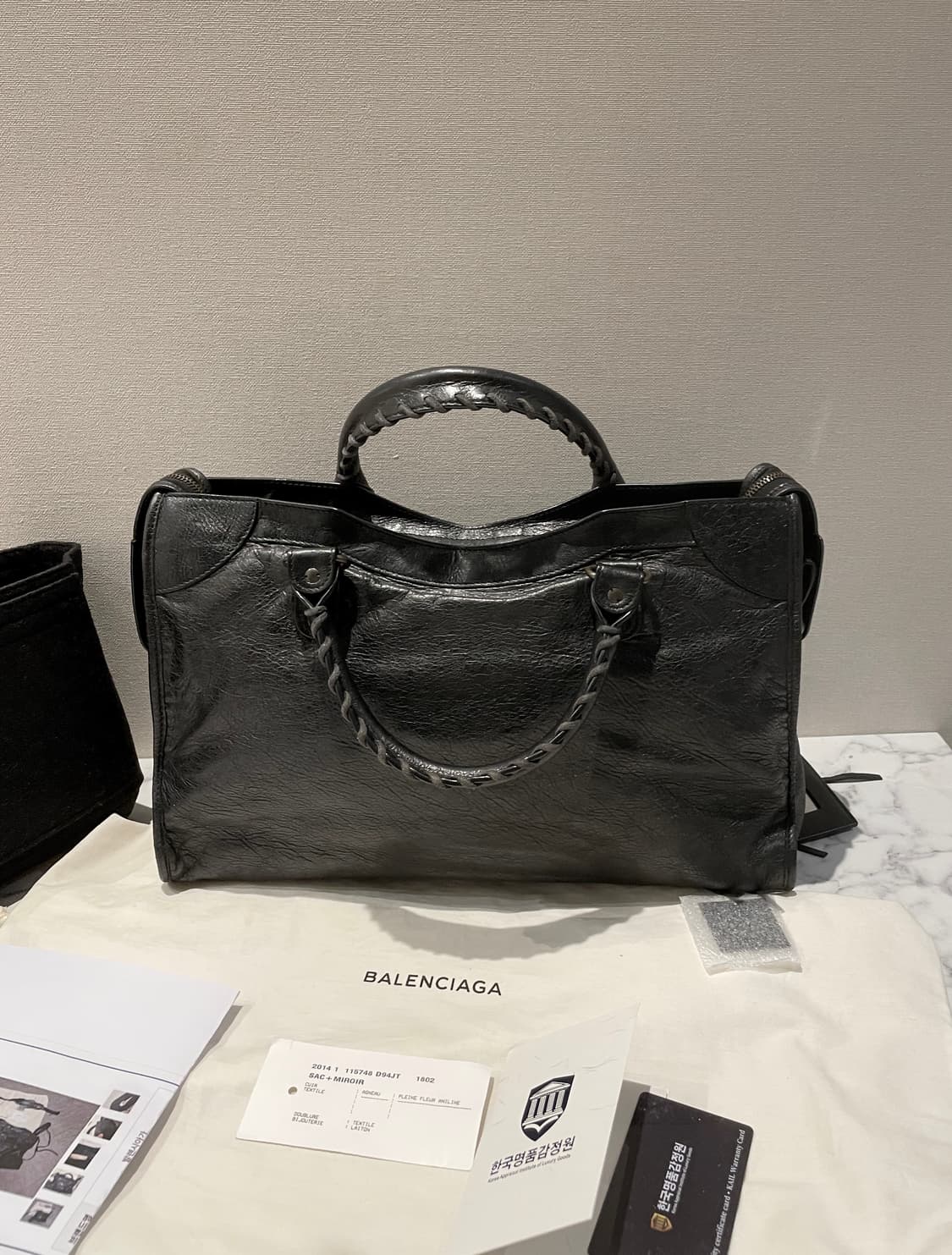 정품 발렌시아가 모터백 미디움 상품이미지4