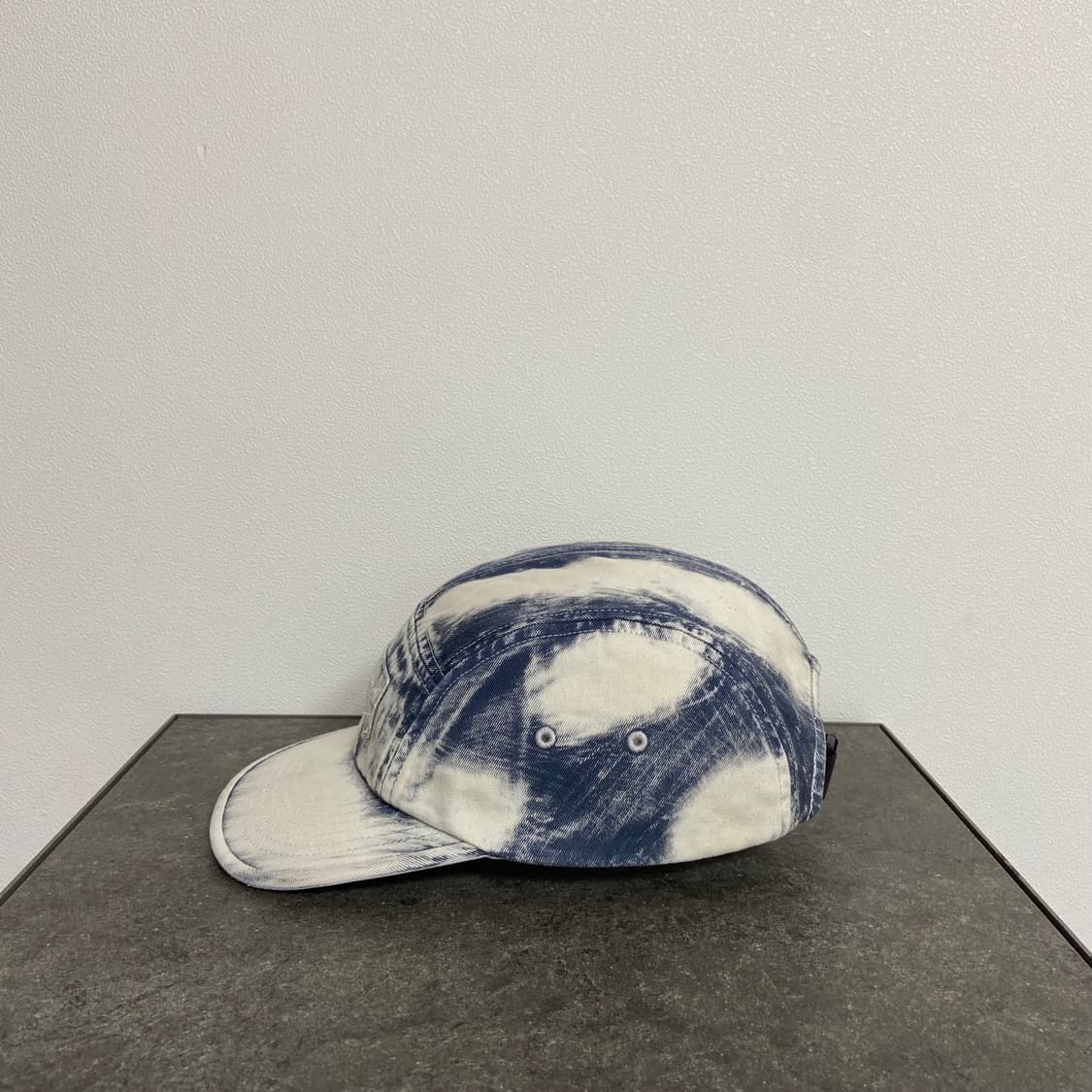 (OS) 슈프림 박스로고 캠프캡 모자 워시드 네이비 상품이미지2