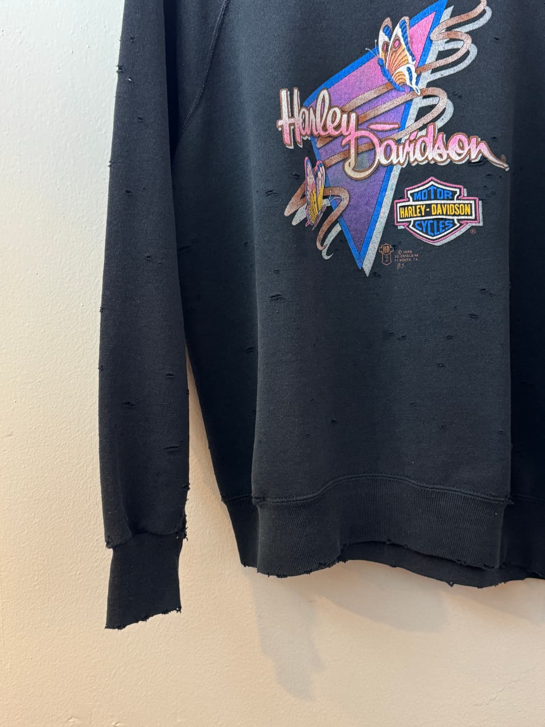 80s harley davidson sweatshirt 상품이미지4