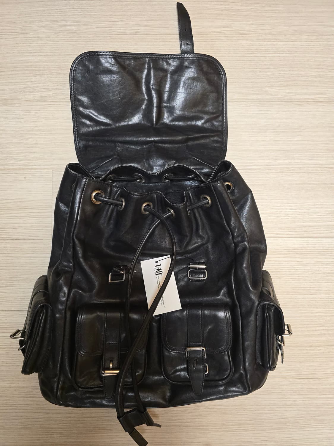 생로랑 13ss 에디슬리먼 레더 백팩 상품이미지2