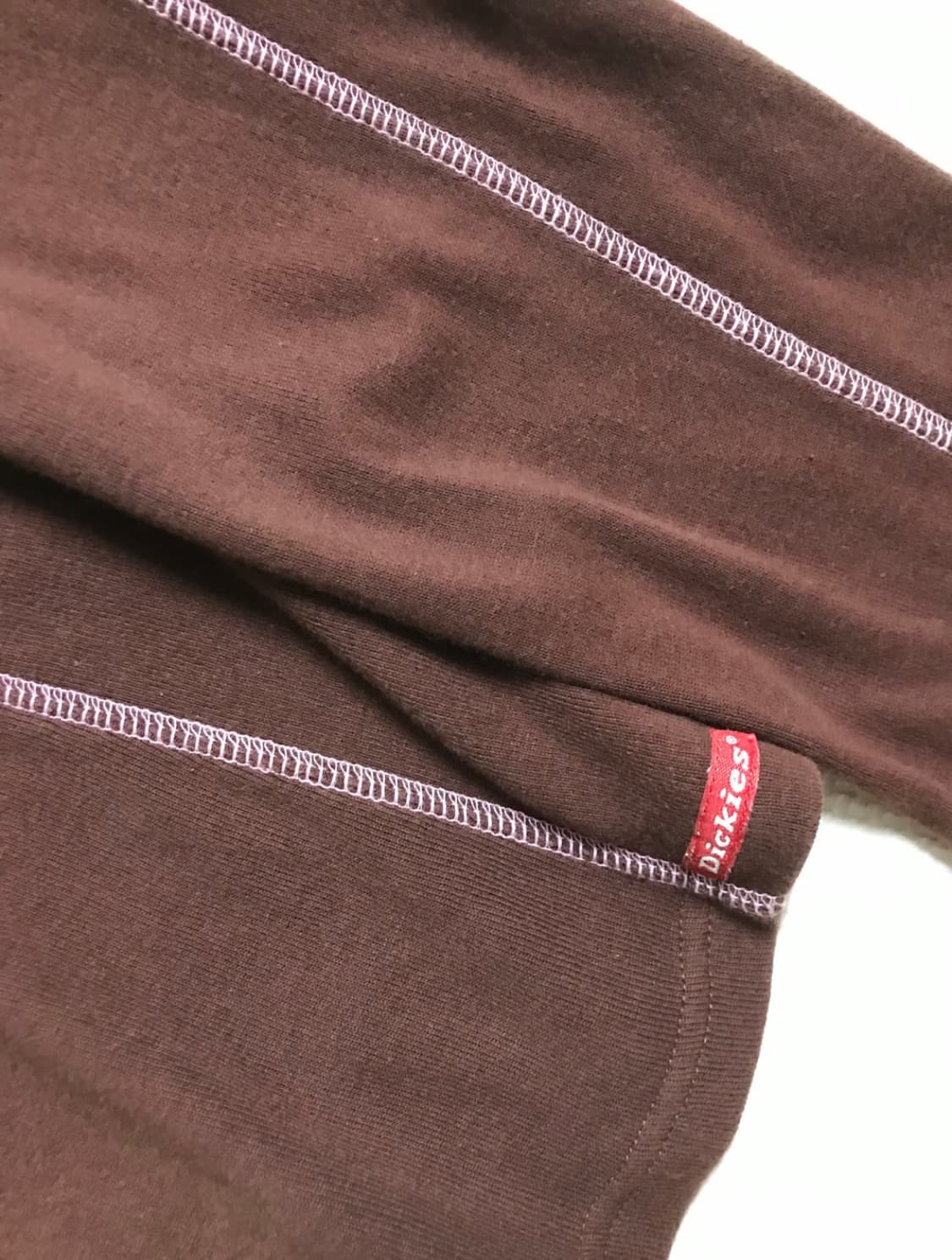 y2k 빈티지 디키즈 보트넥 크롭 롱 슬리브리스 상품이미지3