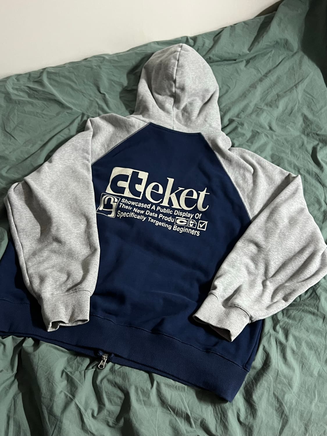 테켓 플랜 후드집업 그레이 상품이미지2