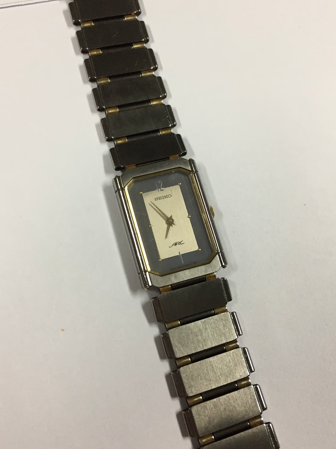 80s seiko arc quatz tank 상품이미지6