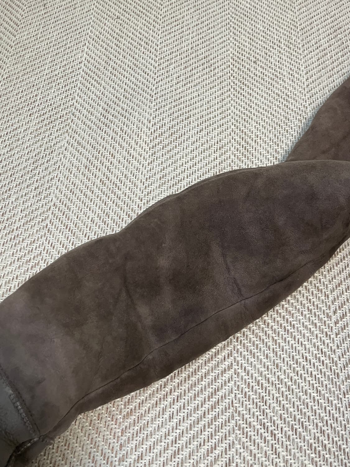 핸드메이드 리얼 스웨이드 시어링 카 코트 상품이미지7