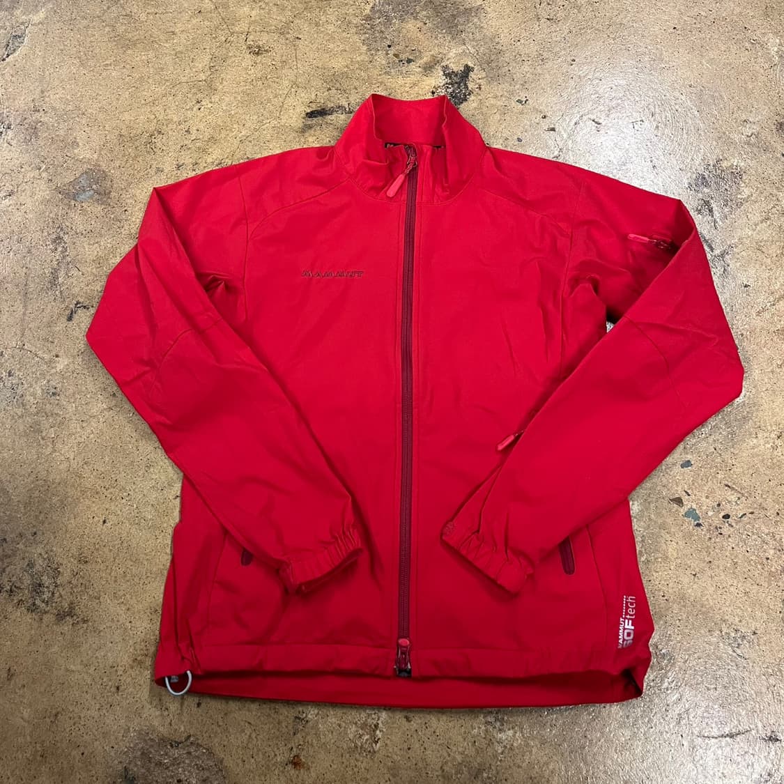 [정품/XS] 마무트 빨간색 바람막이 자켓 b10 상품이미지2