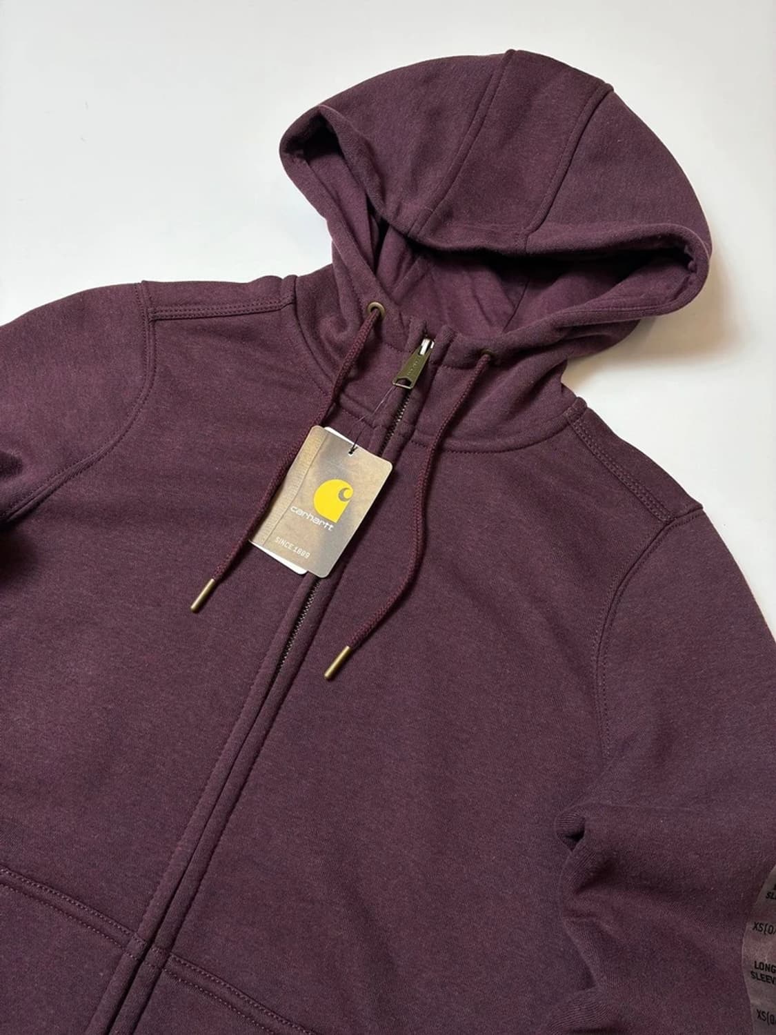 칼하트 우먼스 클락스버그 풀 후드 집업 PN8197 상품이미지2